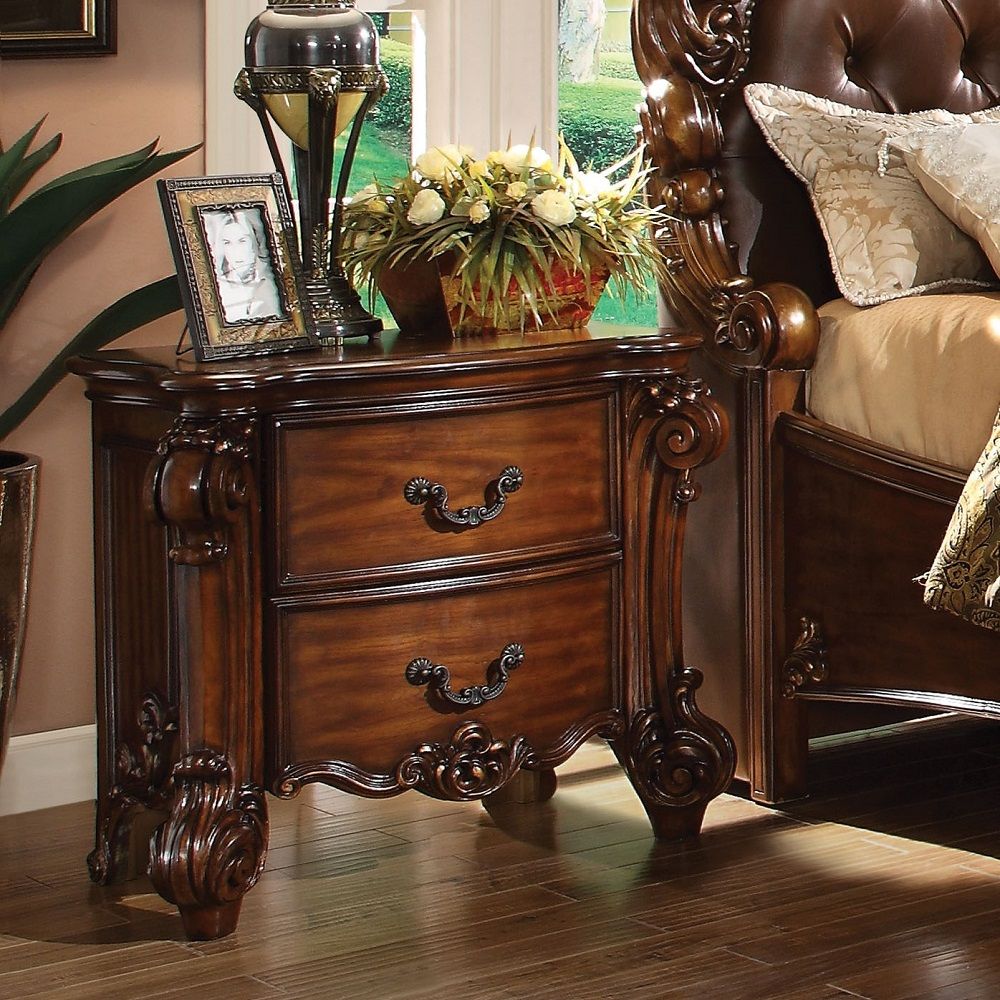 Vendome - Nightstand - Cherry, dark brown, view 5