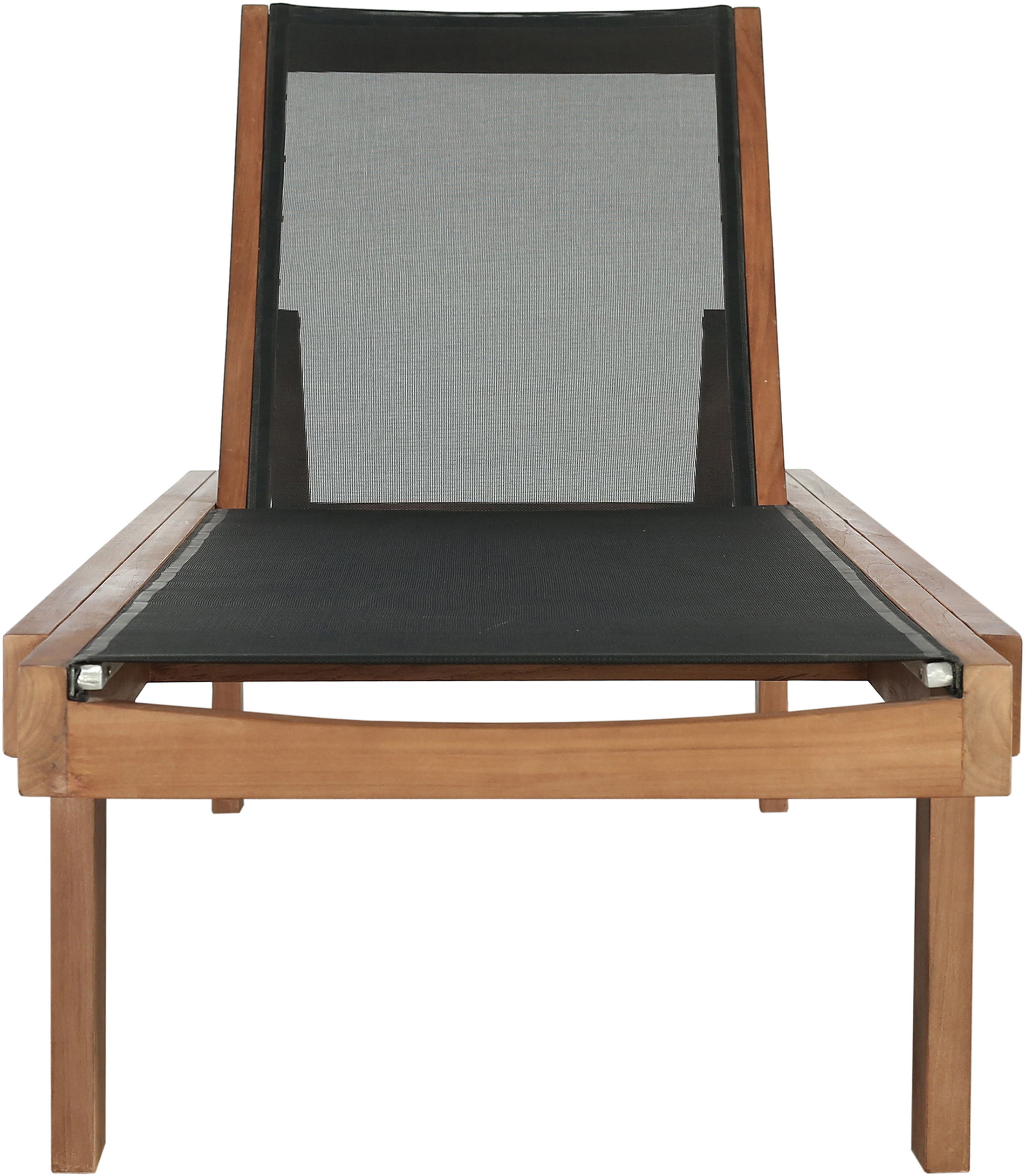 Tulum - Water Resistant Outdoor Patio Lounger - Black