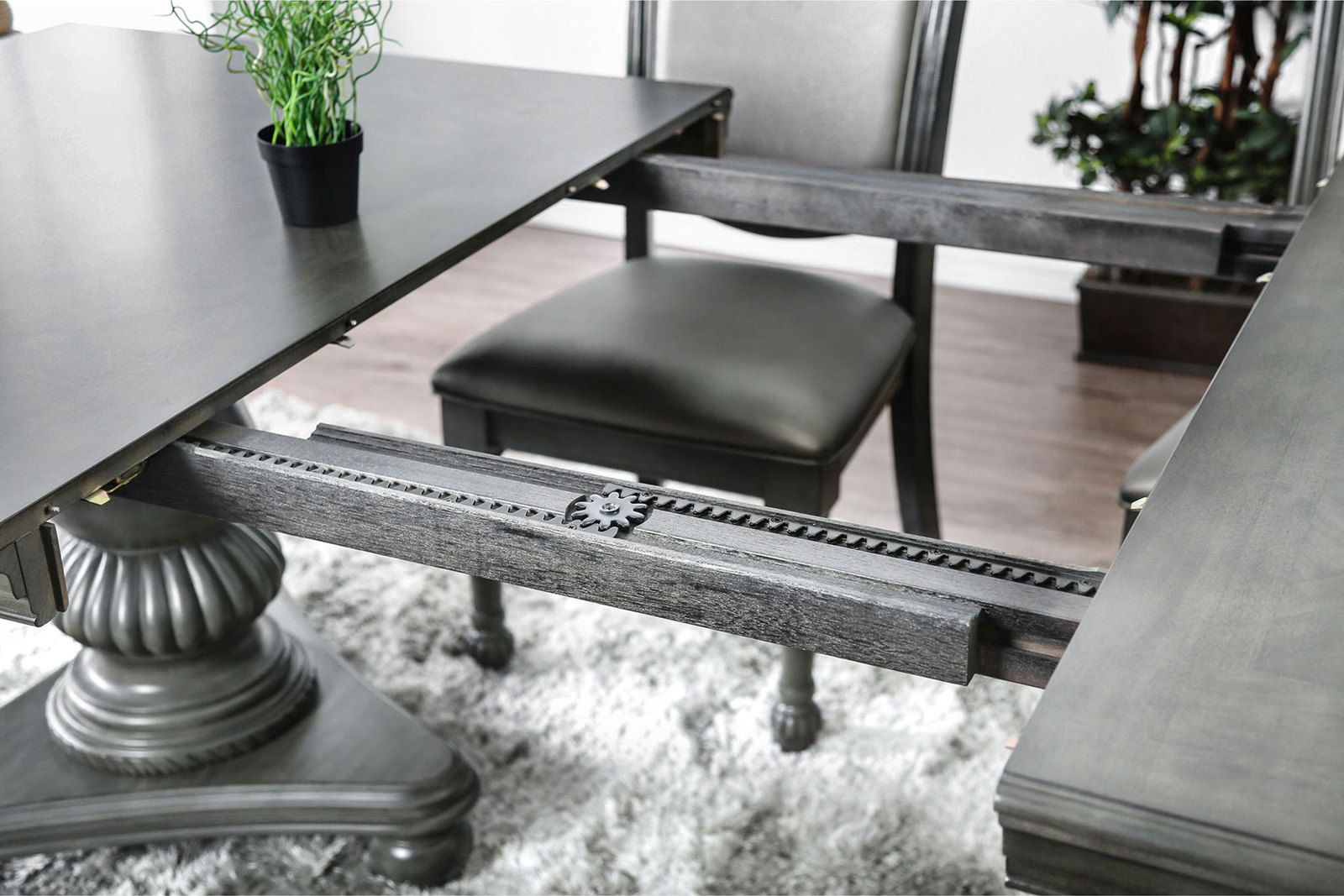Alpena Dining Table Gray New Lots Furniture Online Store