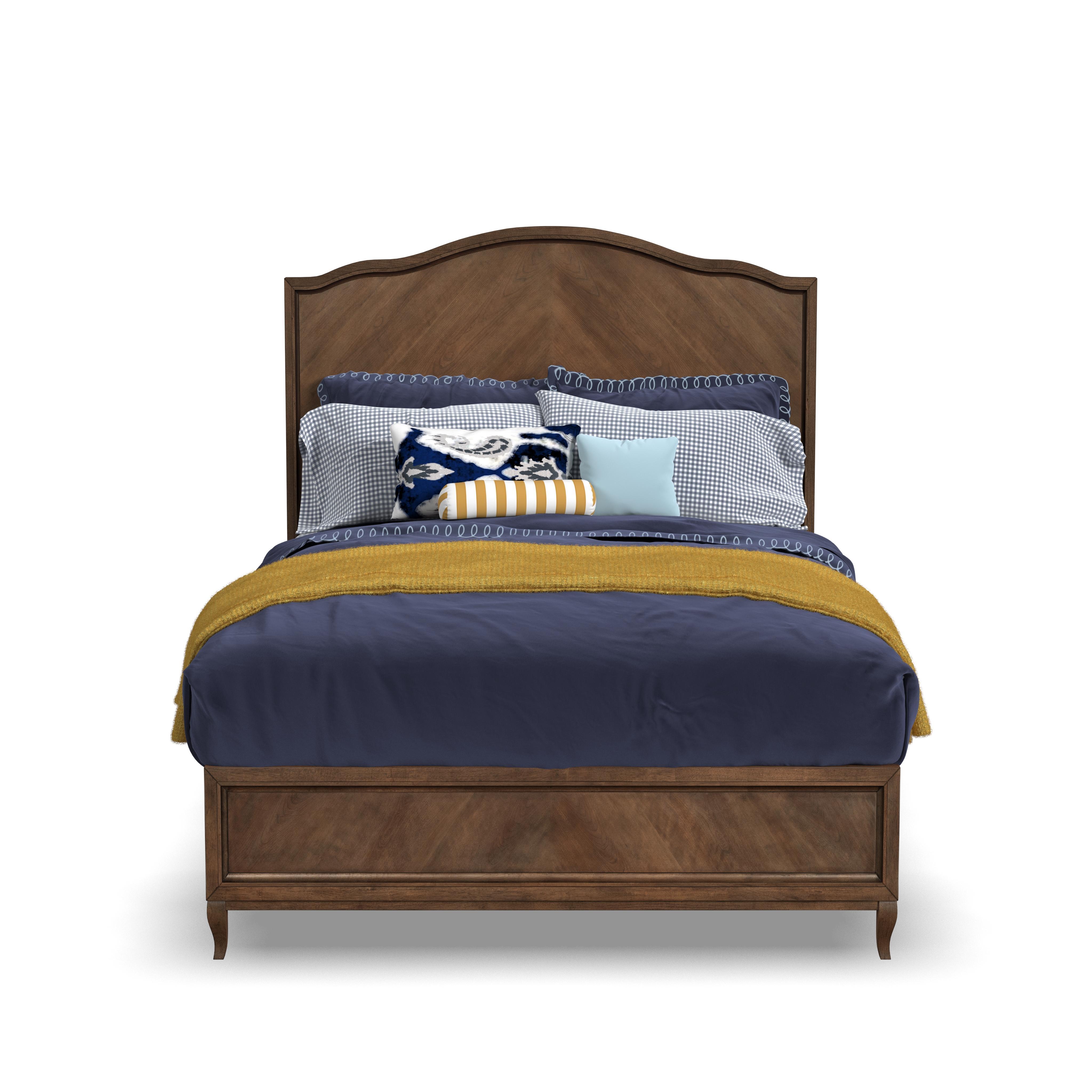 Bellevue - Queen Bed - Dark Brown, dark brown, view 2