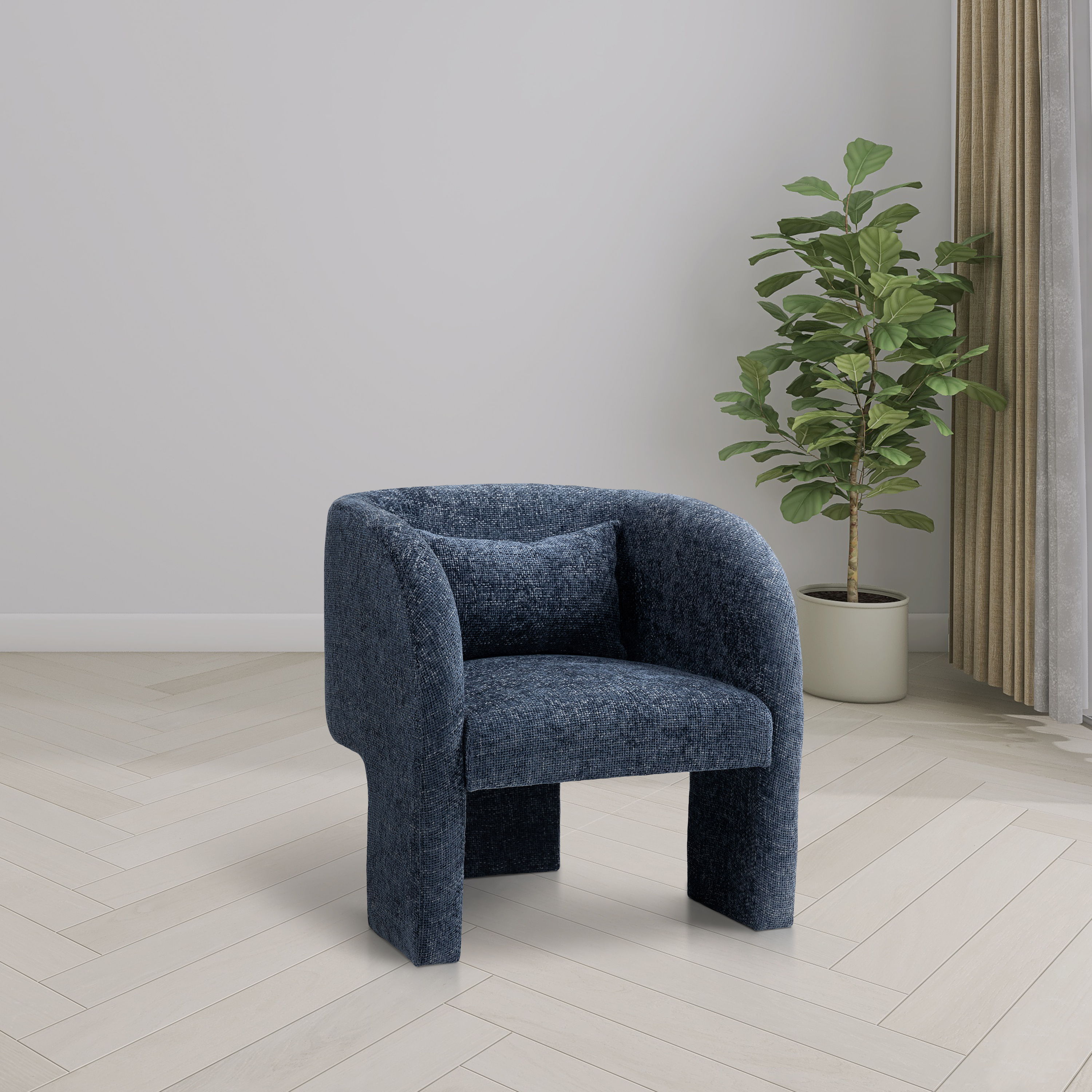 Sawyer - Accent Chair - Navy