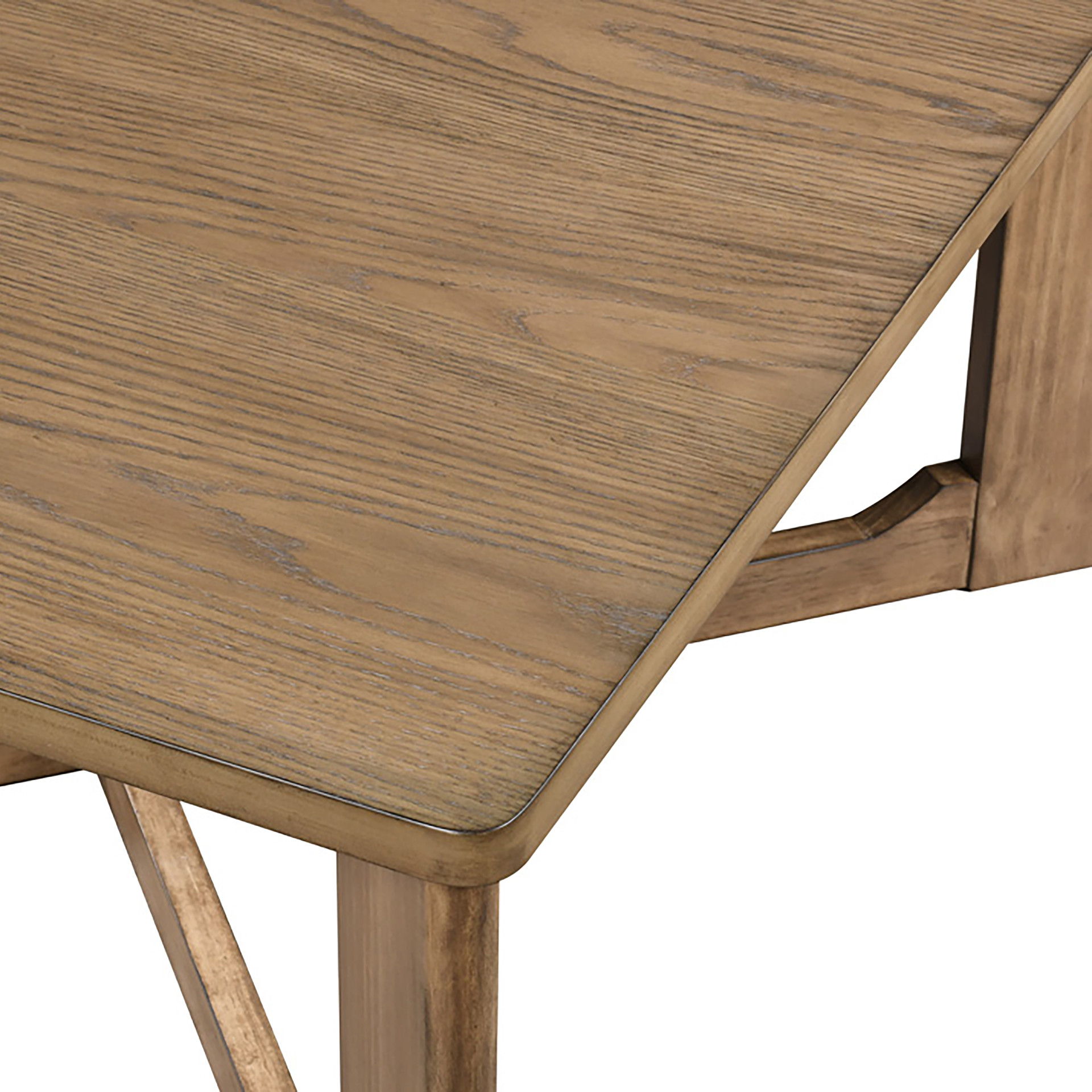 Sweeney - 3 Piece Occasional Set (1 Coffee & 2 End Tables) - Natural, dark brown, view 6