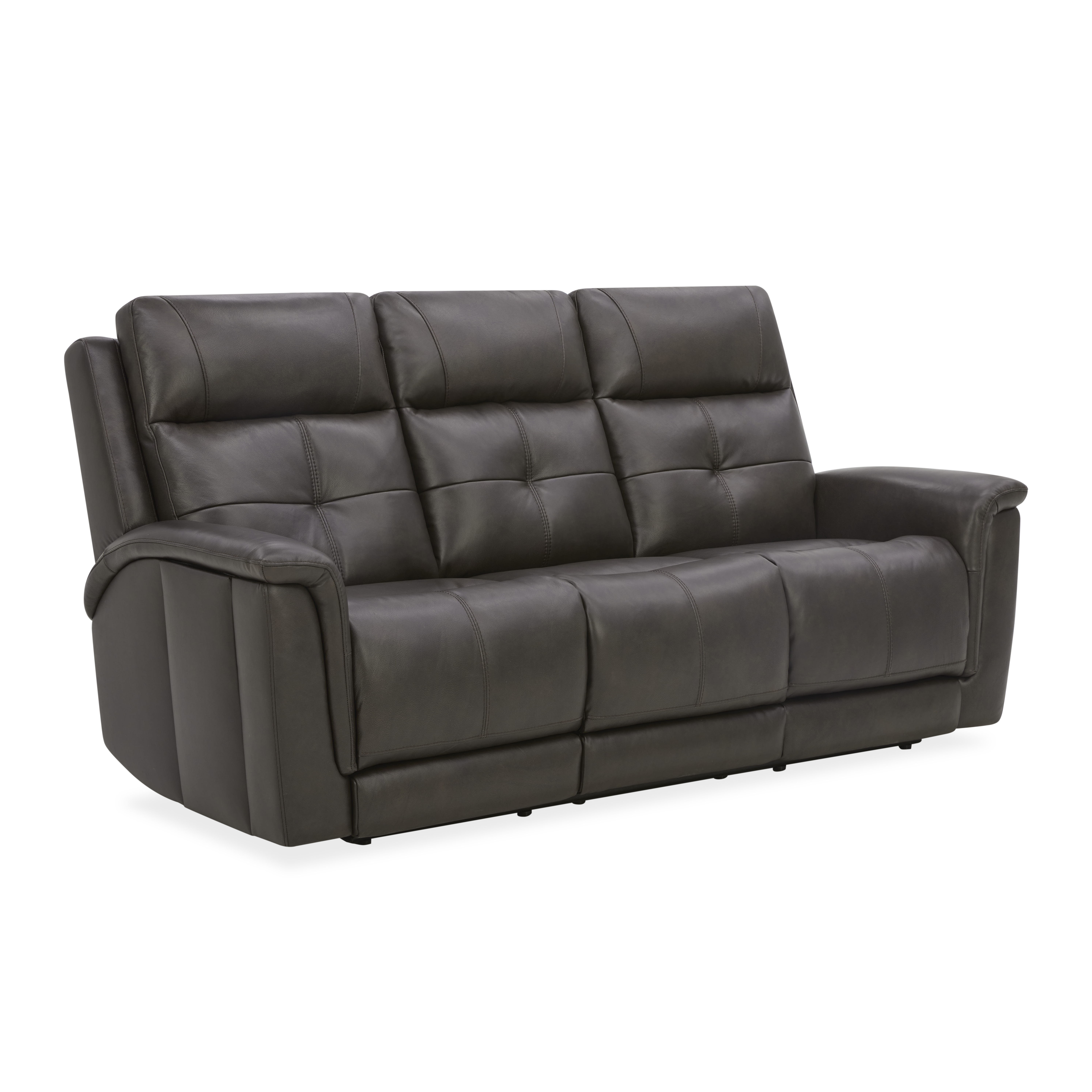 Ranger - Power Reclining Sofa With Console, Power Headrest, Lumbar, Heat & Massage - Dark Brown, dark brown