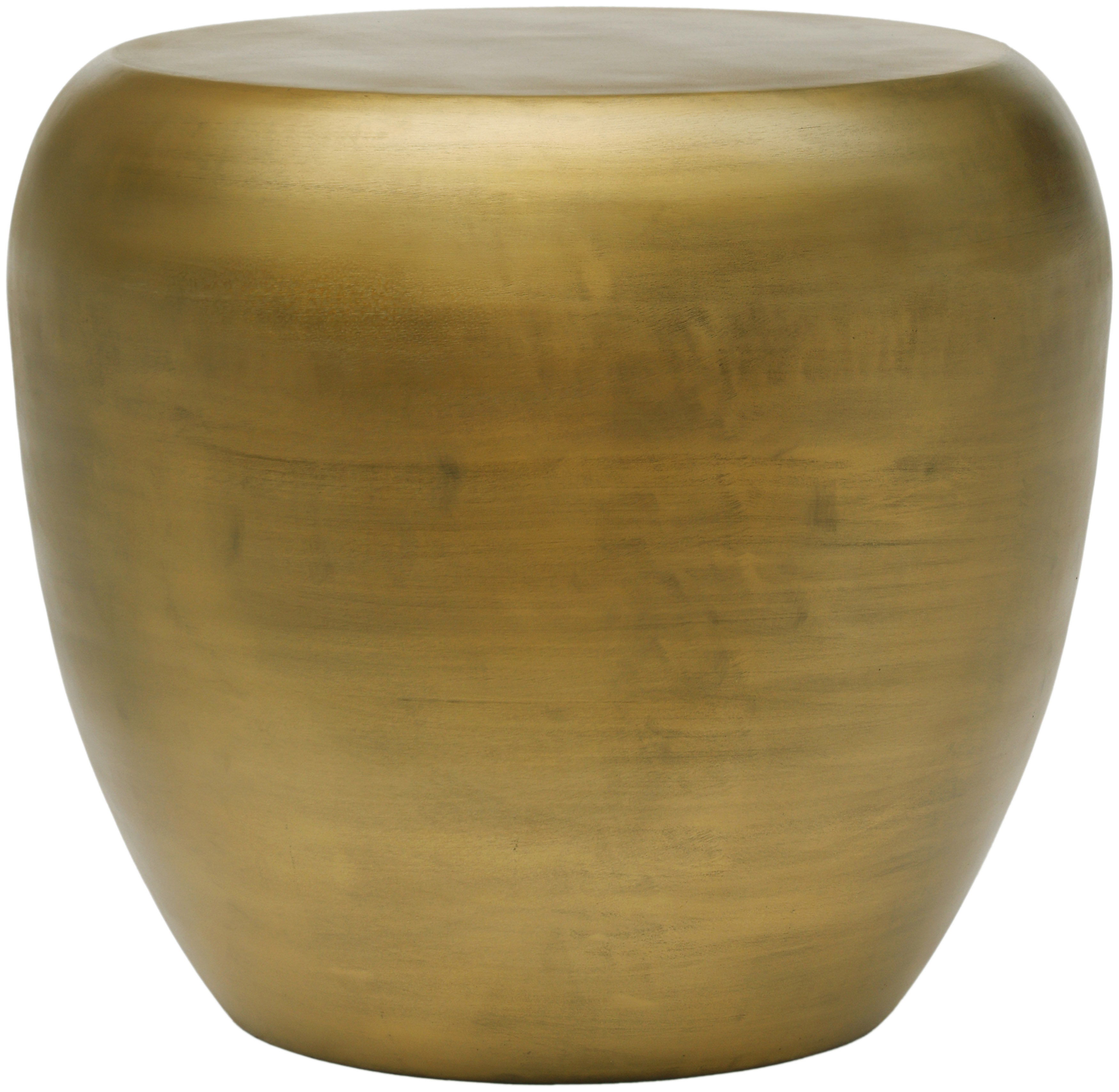 Capsule - Aluminum End Table - Gold