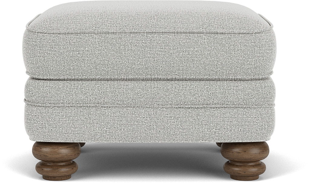 Bay Bridge - Fabric Ottoman, light brown, view 4
