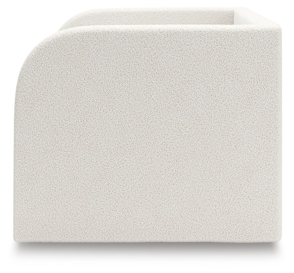 Ashley Furniture Arloster - Twin Upholstered Day Bed - Tan / White - Image 8