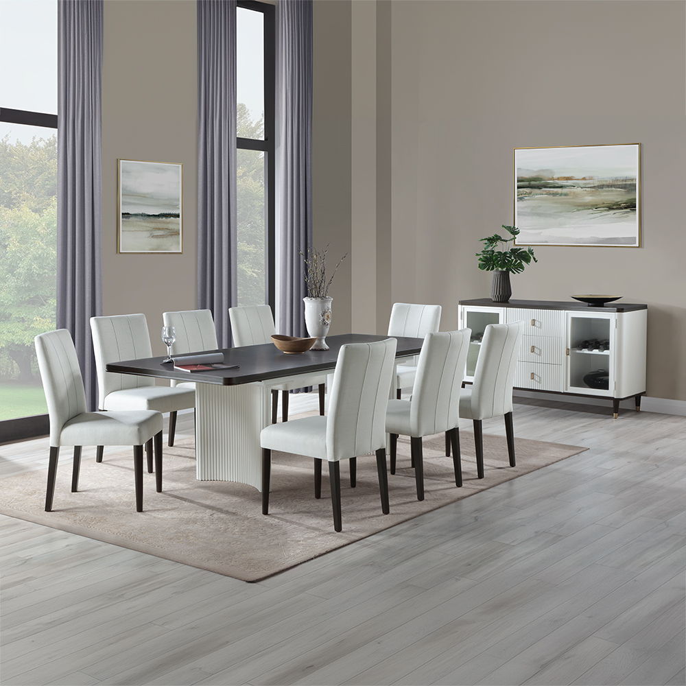 Carena - Server - White & Brown, white, view 3