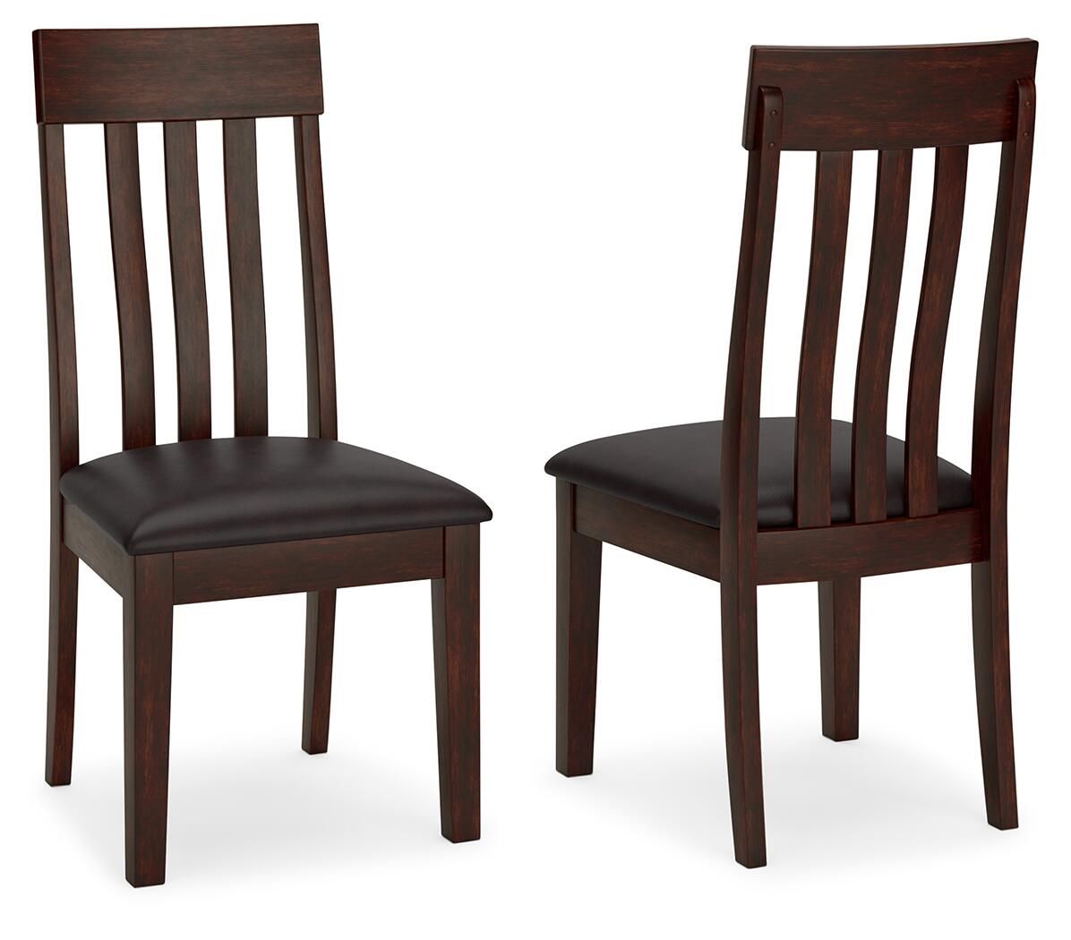 Haddigan – Dining UPH Side Chair (Set of 2) – Dark Brown