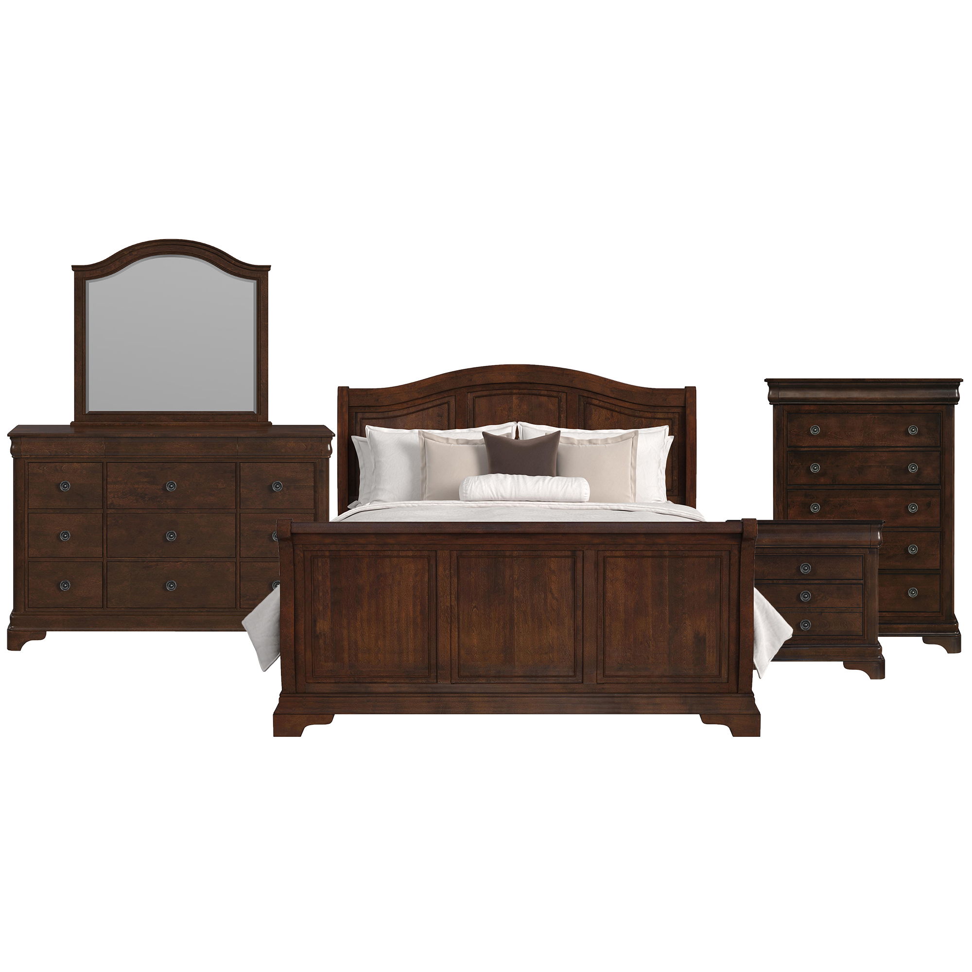King · 5 Pc · Bedroom Set