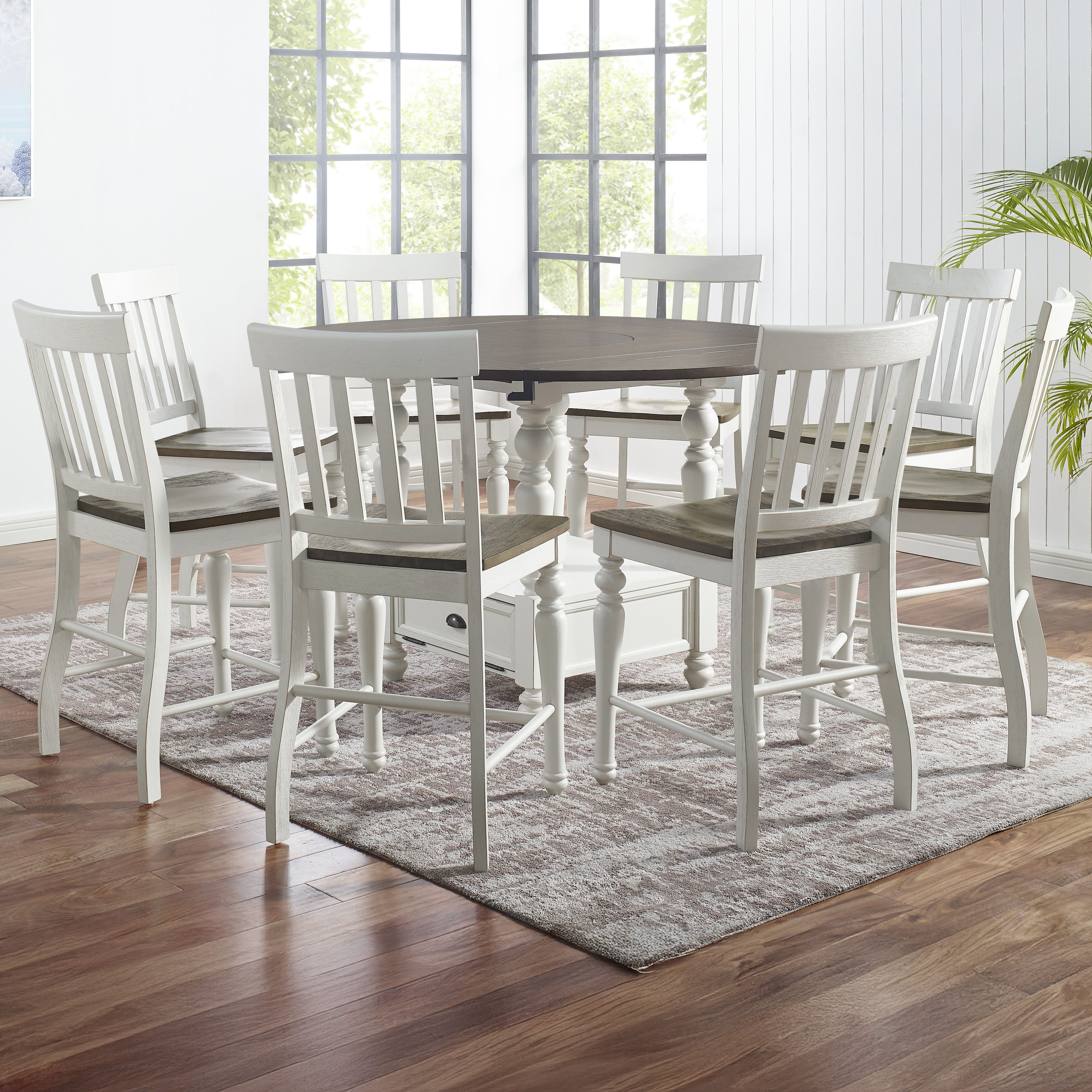 9 Pc · Counter Dining Set