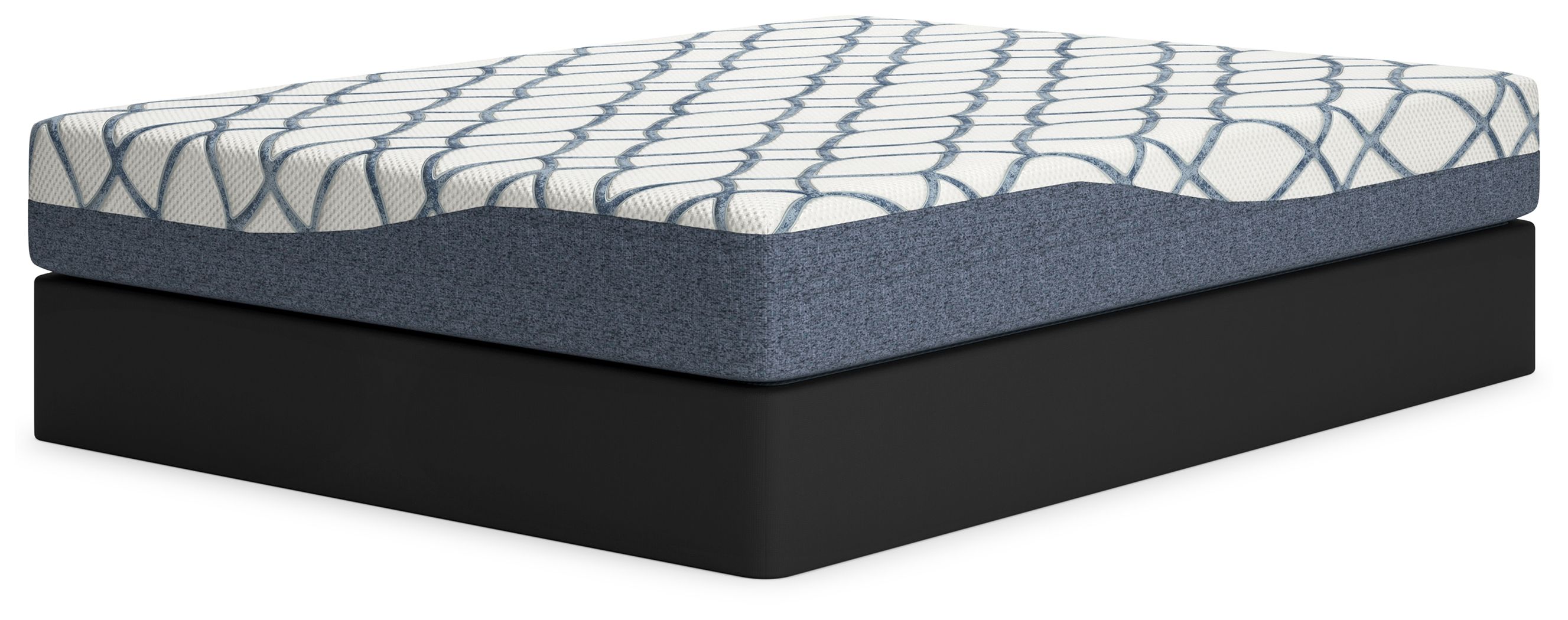 Ashley Furniture 10 Inch Chime Elite 2.0 - Twin Mattress - White / Blue - Image 7