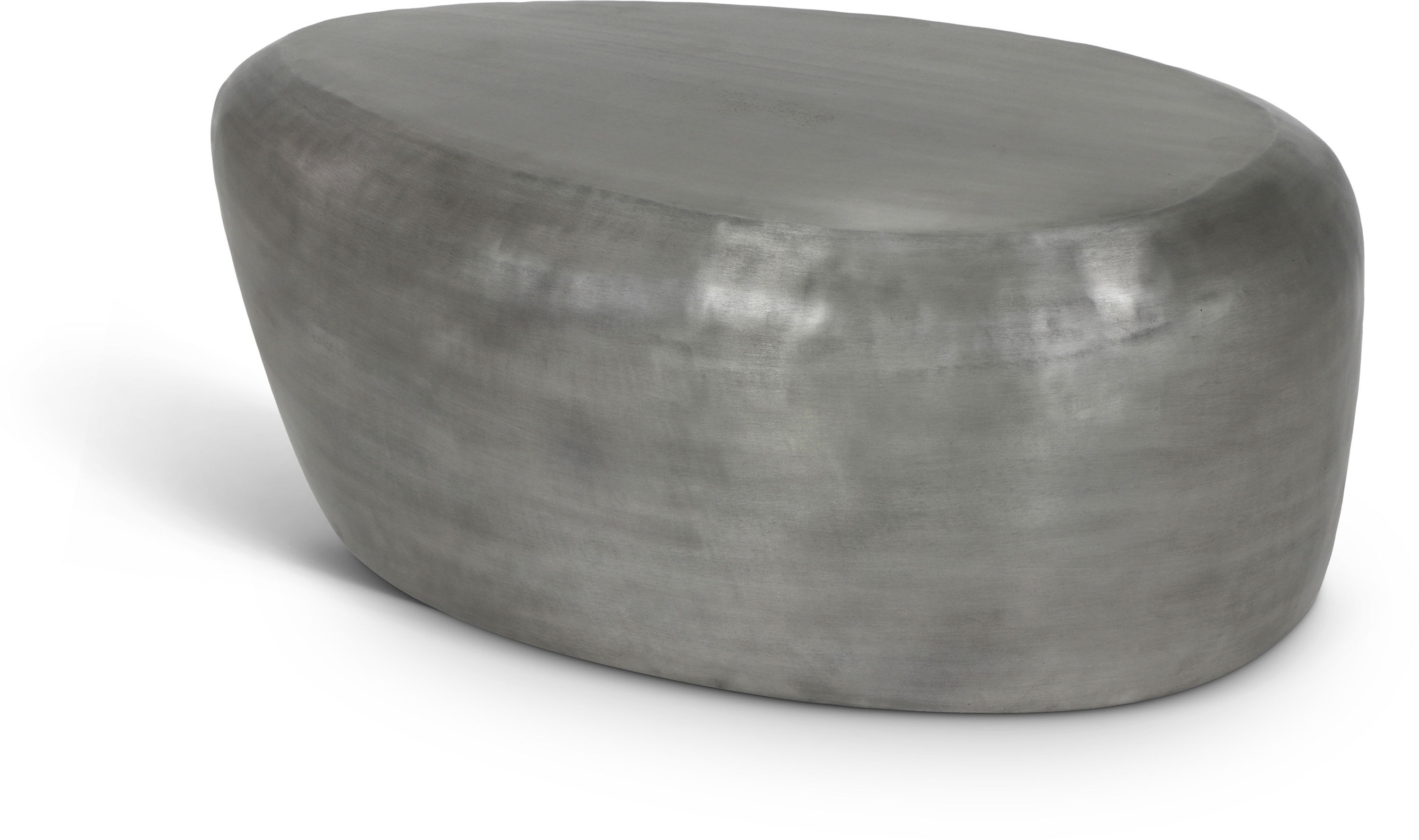 Capsule - Metal Aluminum Coffee Table - Silver