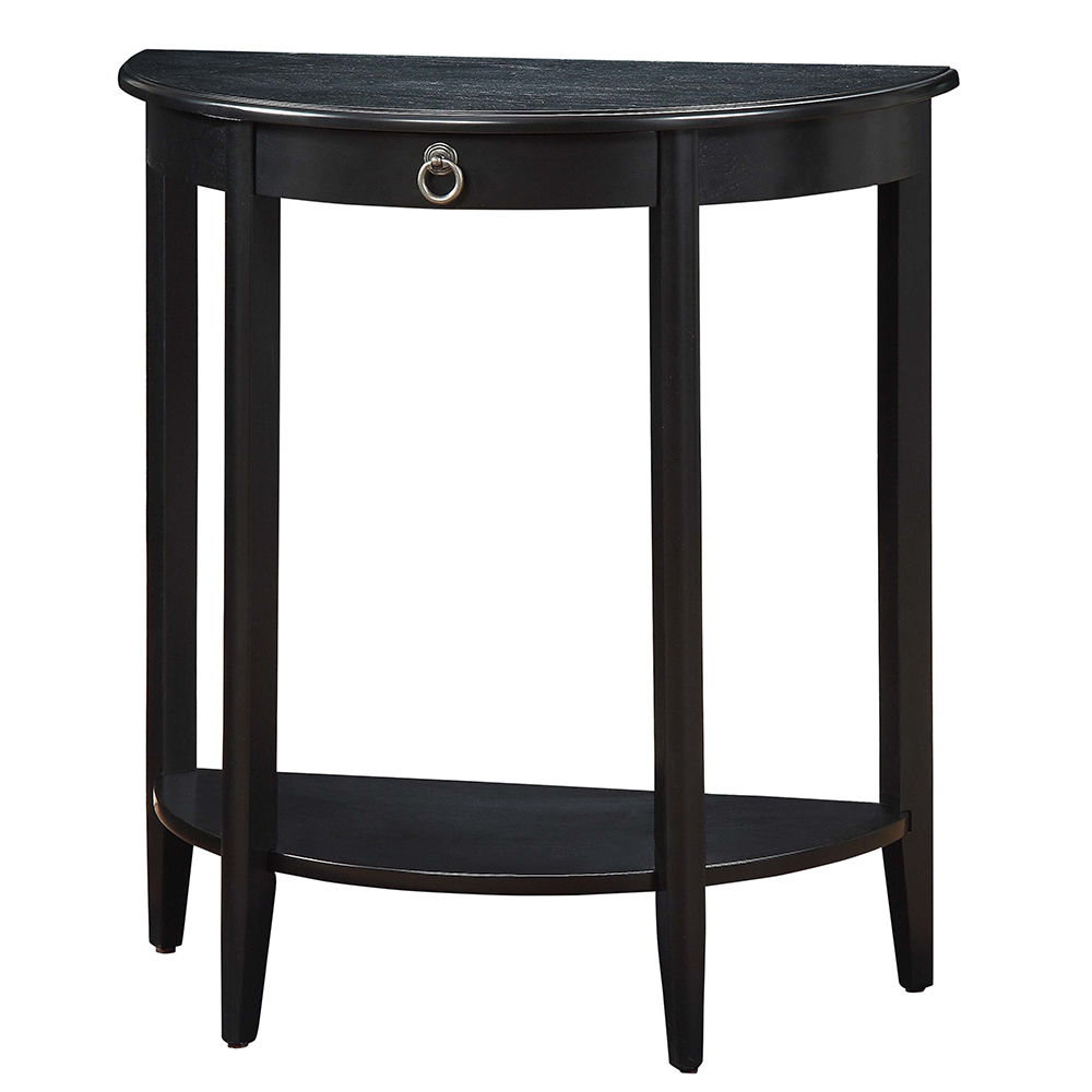 Justino II - Console Table - Black, black, view 2