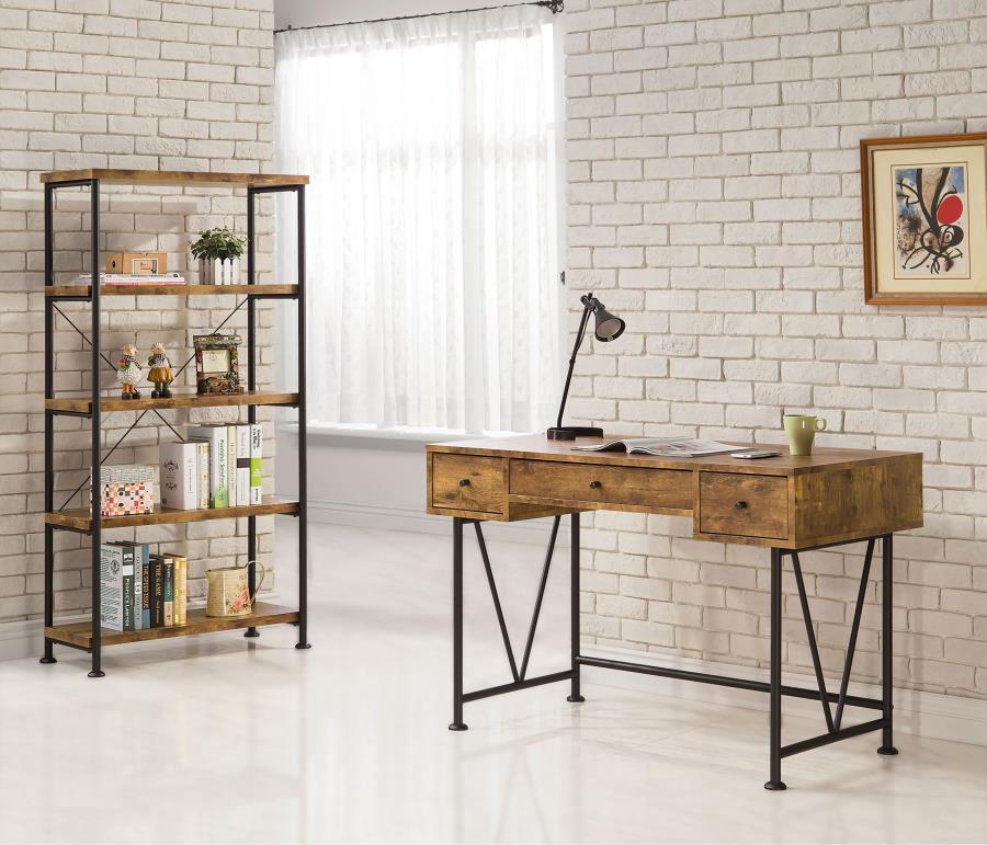 Analiese Rustic Oak Home Office Group Image