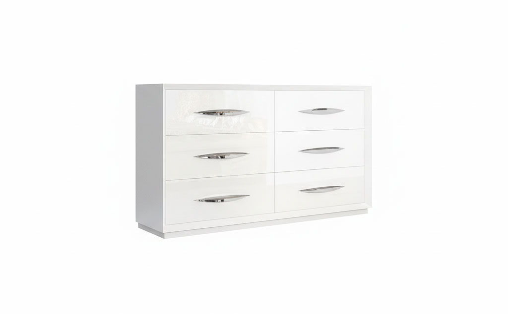 Carmen - Double Dresser - White