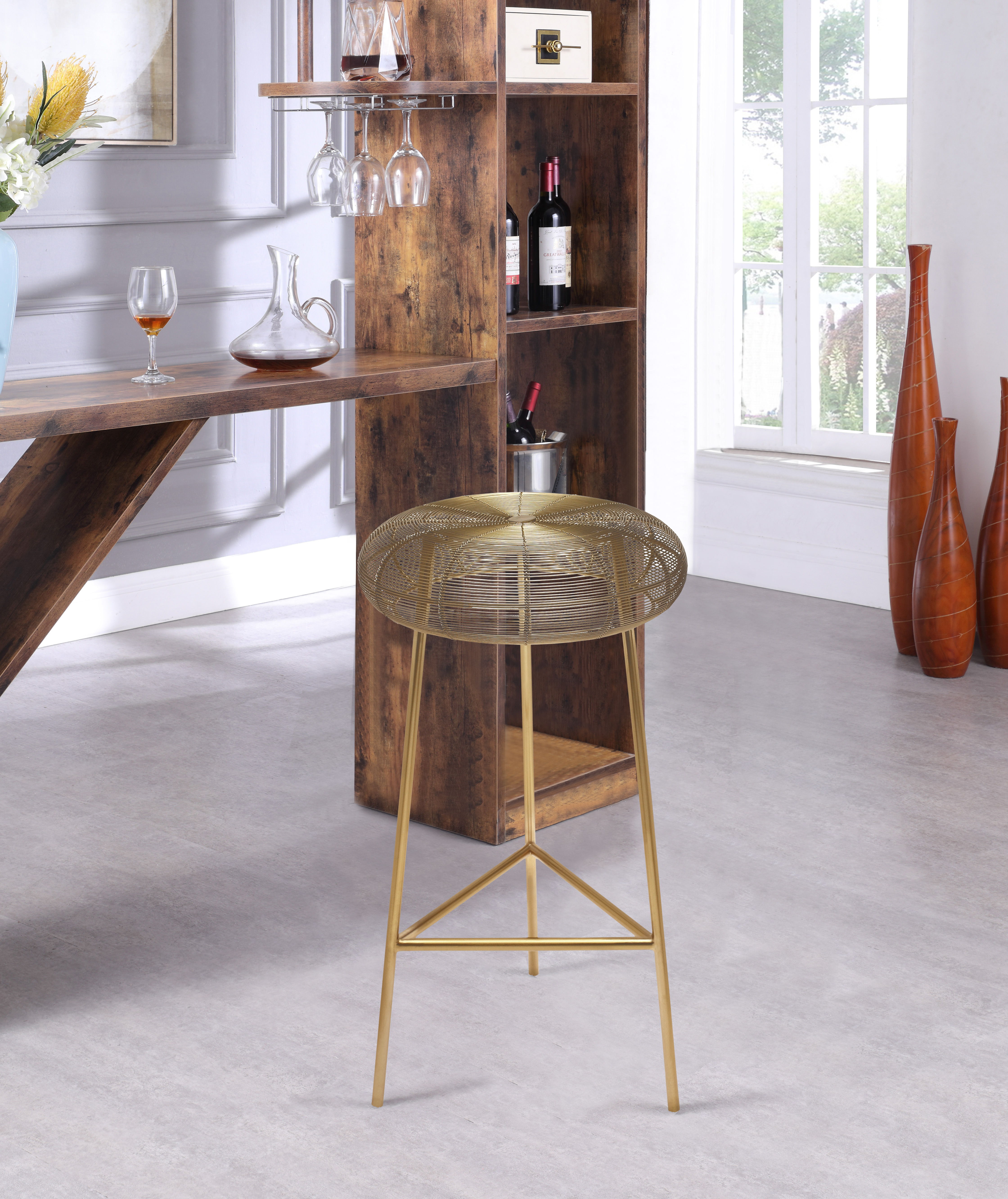 Tuscany - Bar Stool - Gold