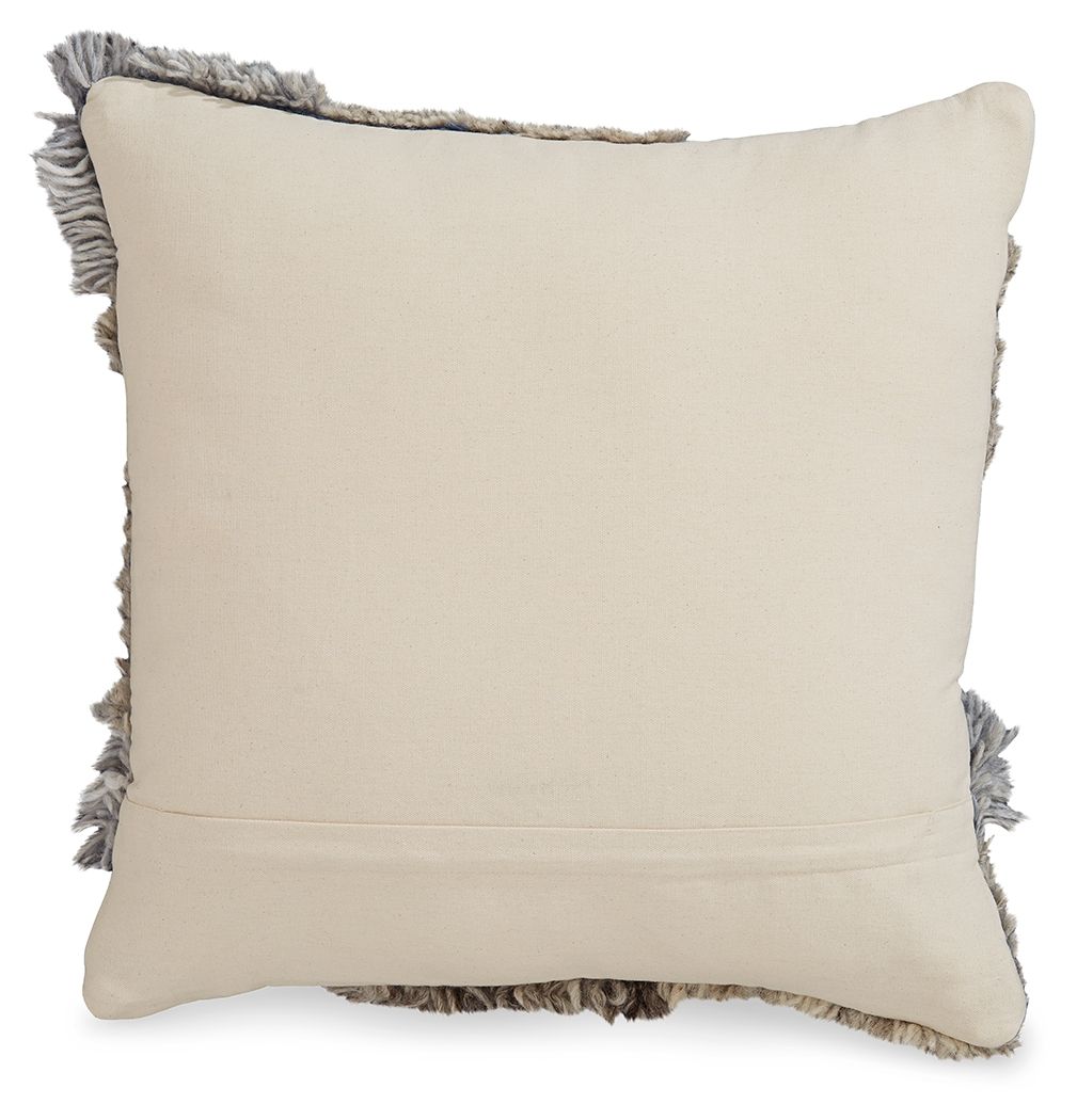 Gibbend - Pillow - Blue / Gray / White