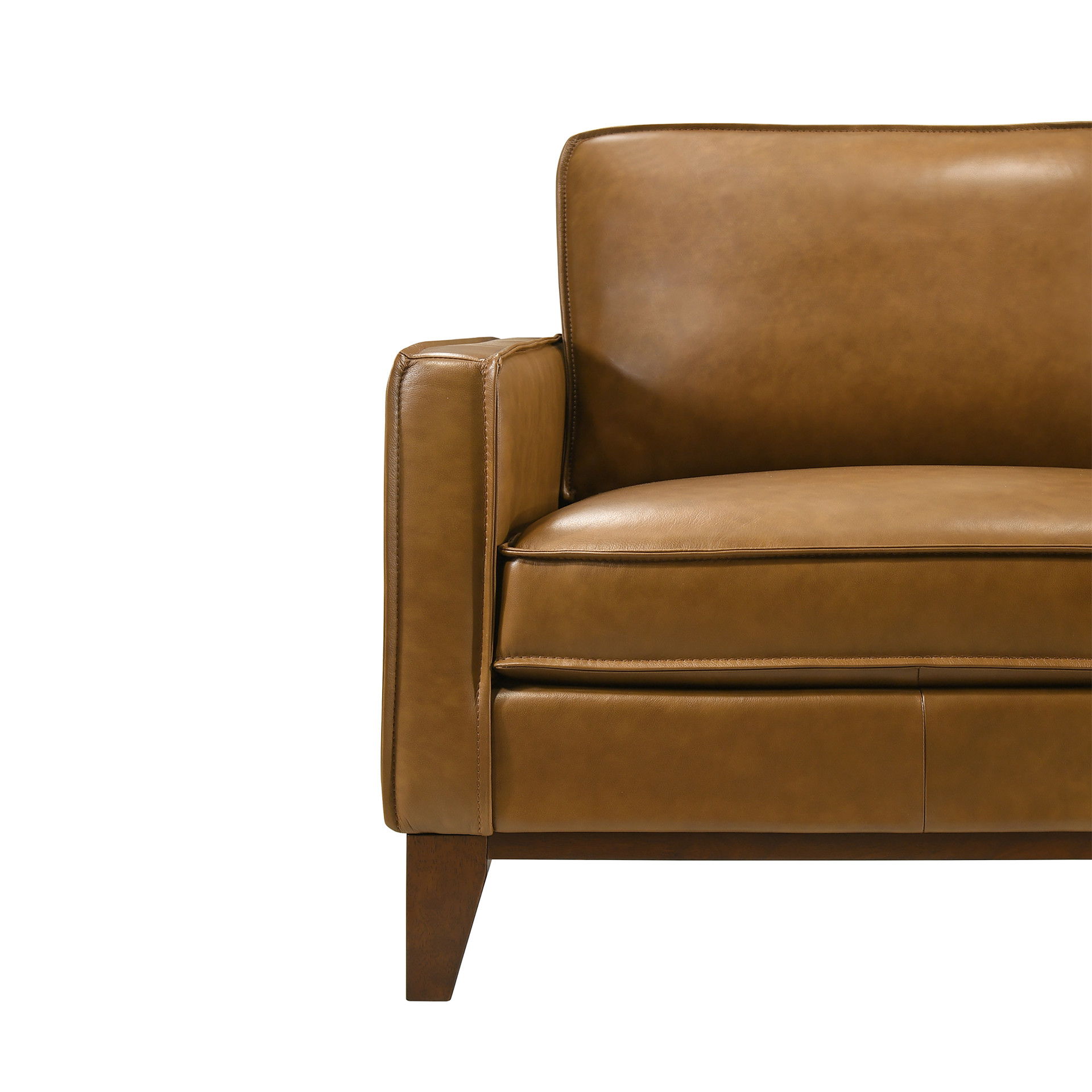 Caspar - Chair - Caramel, light brown, view 4