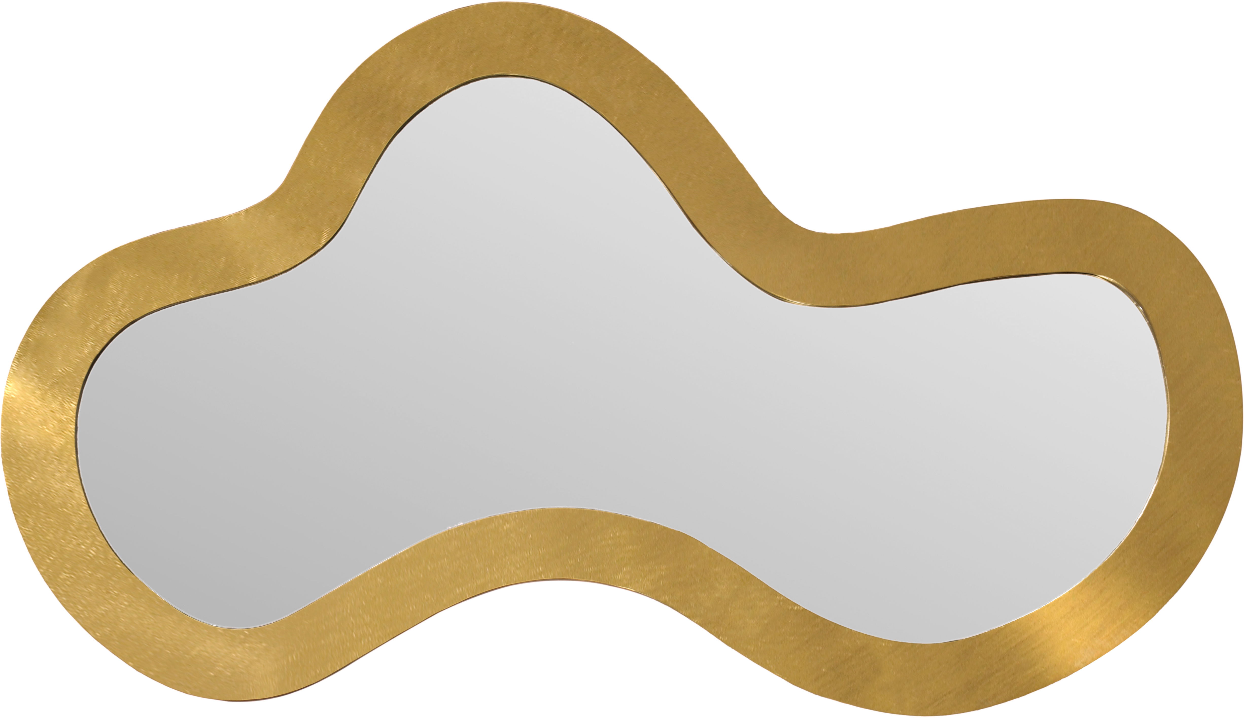 Oblique - 48" Mirror - Gold