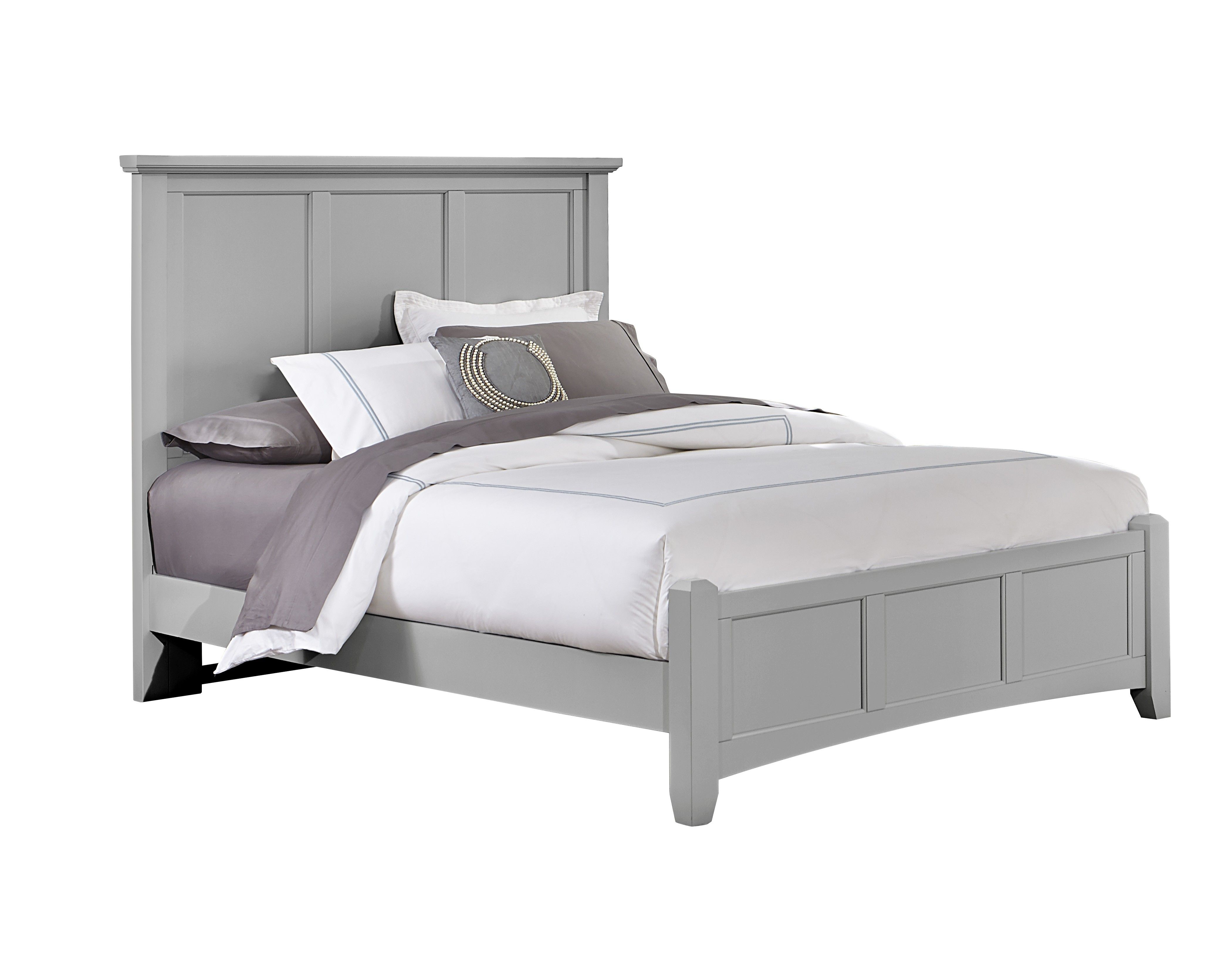 Bonanza - California King Mansion Bed - Gray Image