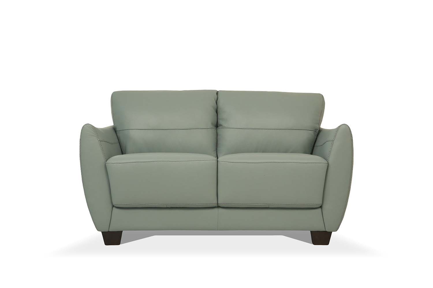 Valeria - Loveseat - Watery Leather, dark gray, view 2
