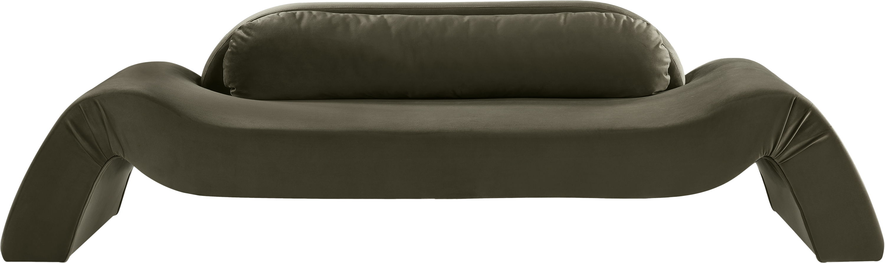 Austin - Velvet Sofa - Green