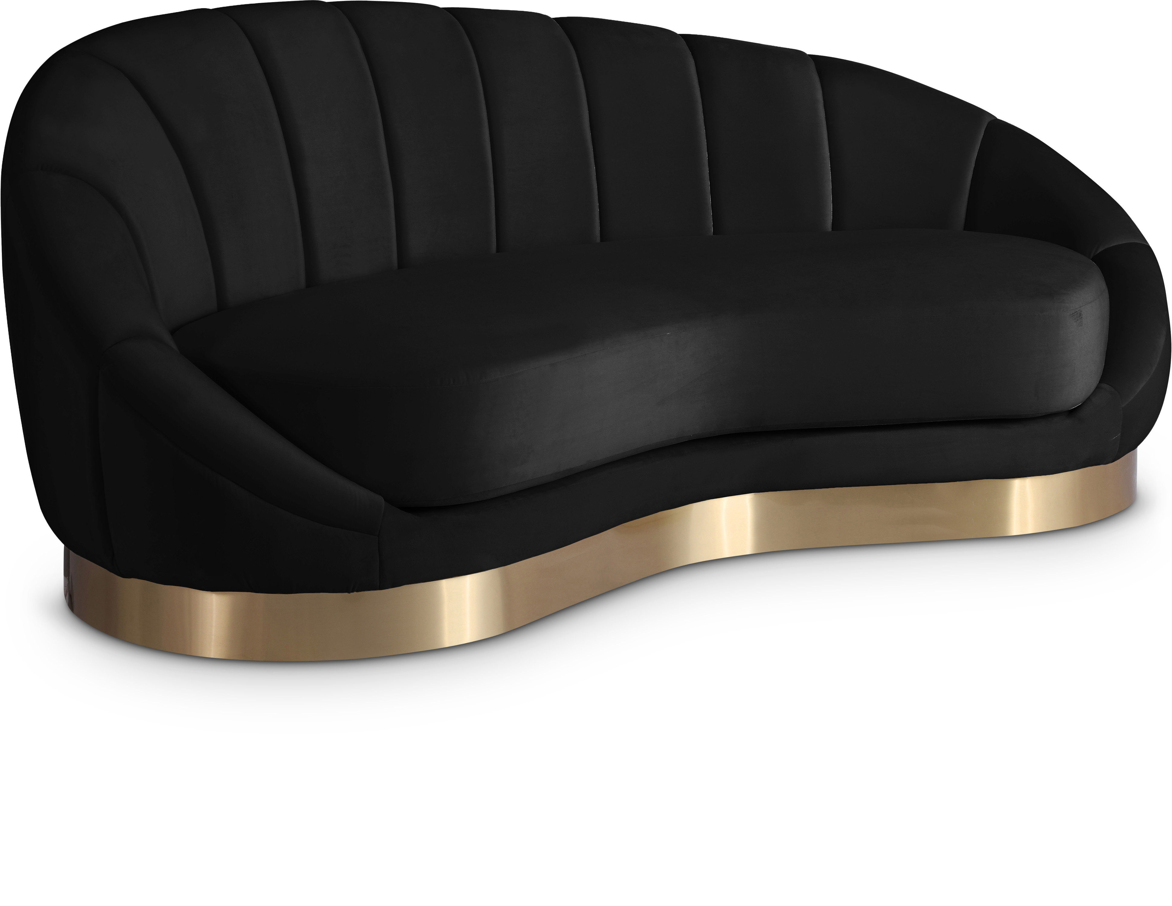 Shelly - Chaise - Black