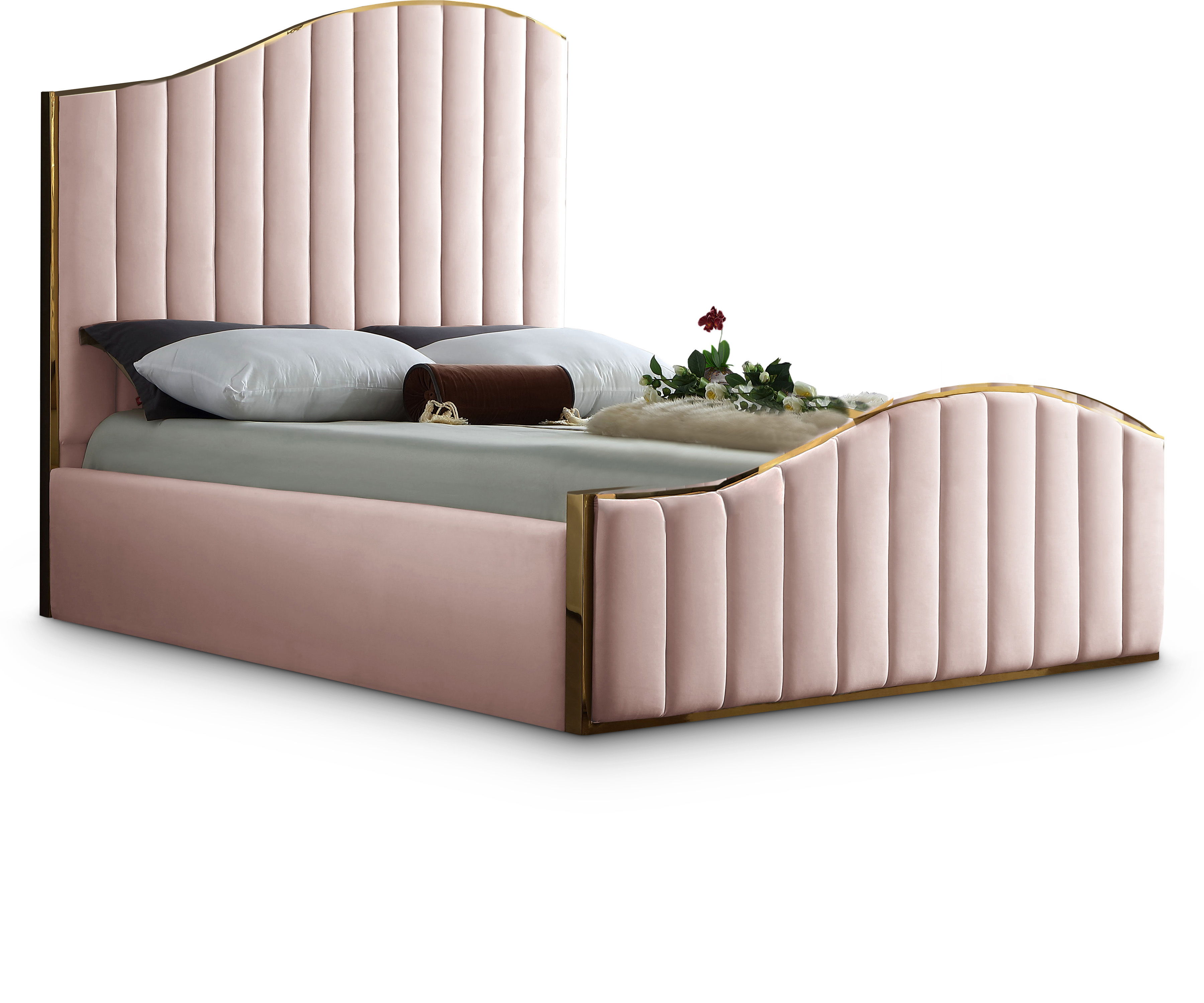 Jolie - Queen Bed - Pink