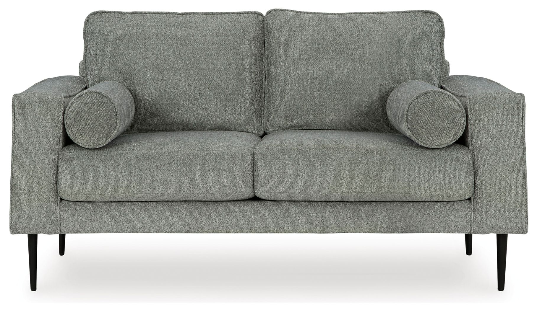 Ashley Furniture Hazela - Loveseat - Charcoal - Image 3