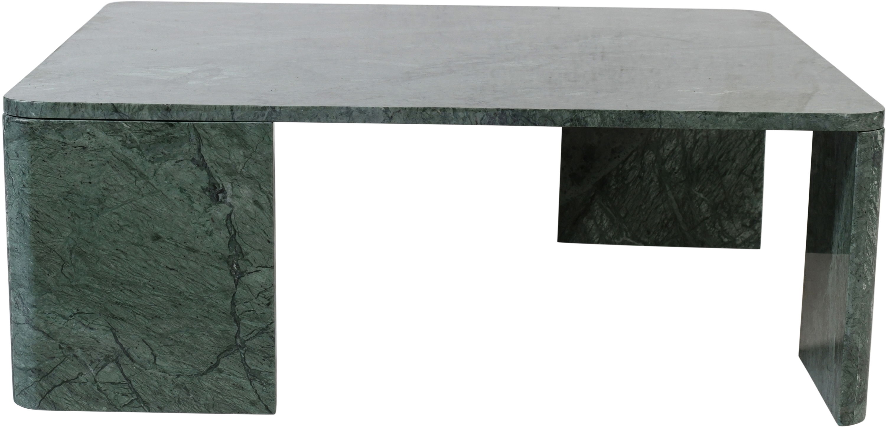 Livorno - Coffee Table - Green / Light Gray