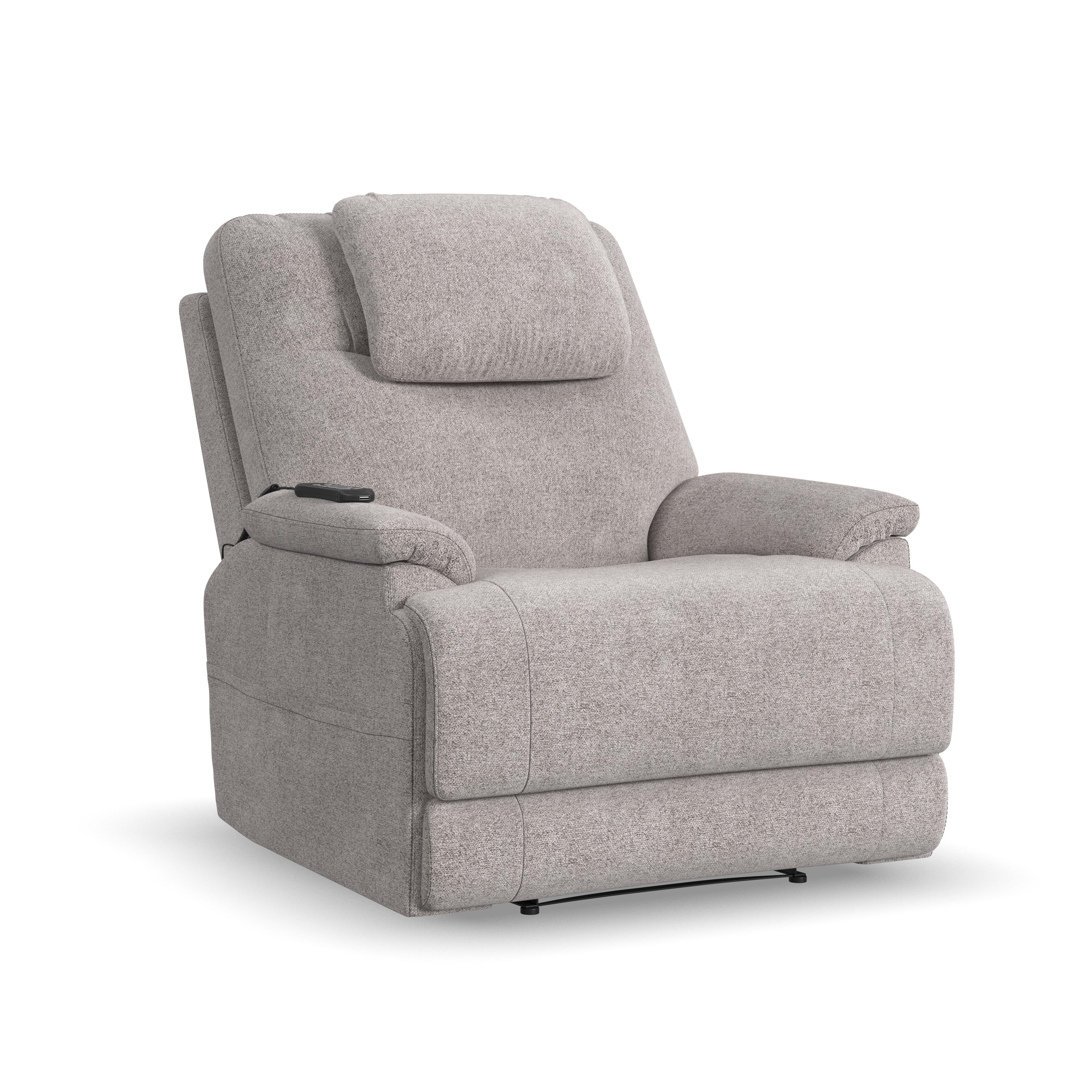 Zecliner Model 2 Petite - Power Sleep Chair - Dove, light gray