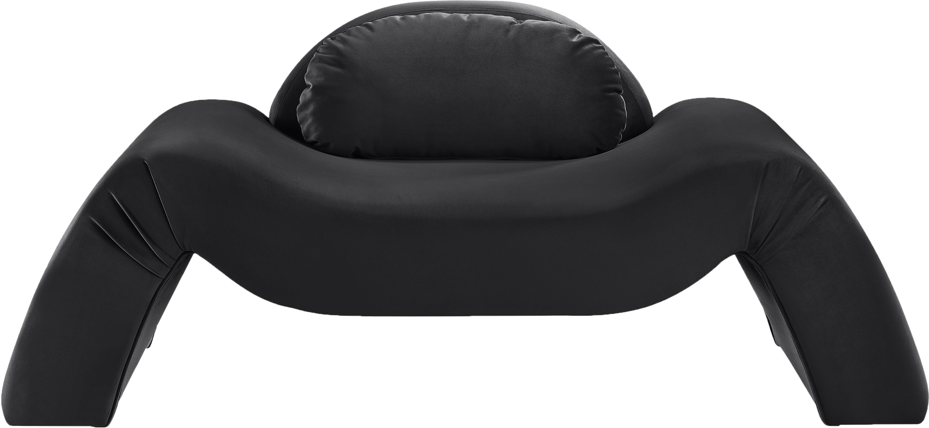 Austin - Velvet Accent Chair - Black