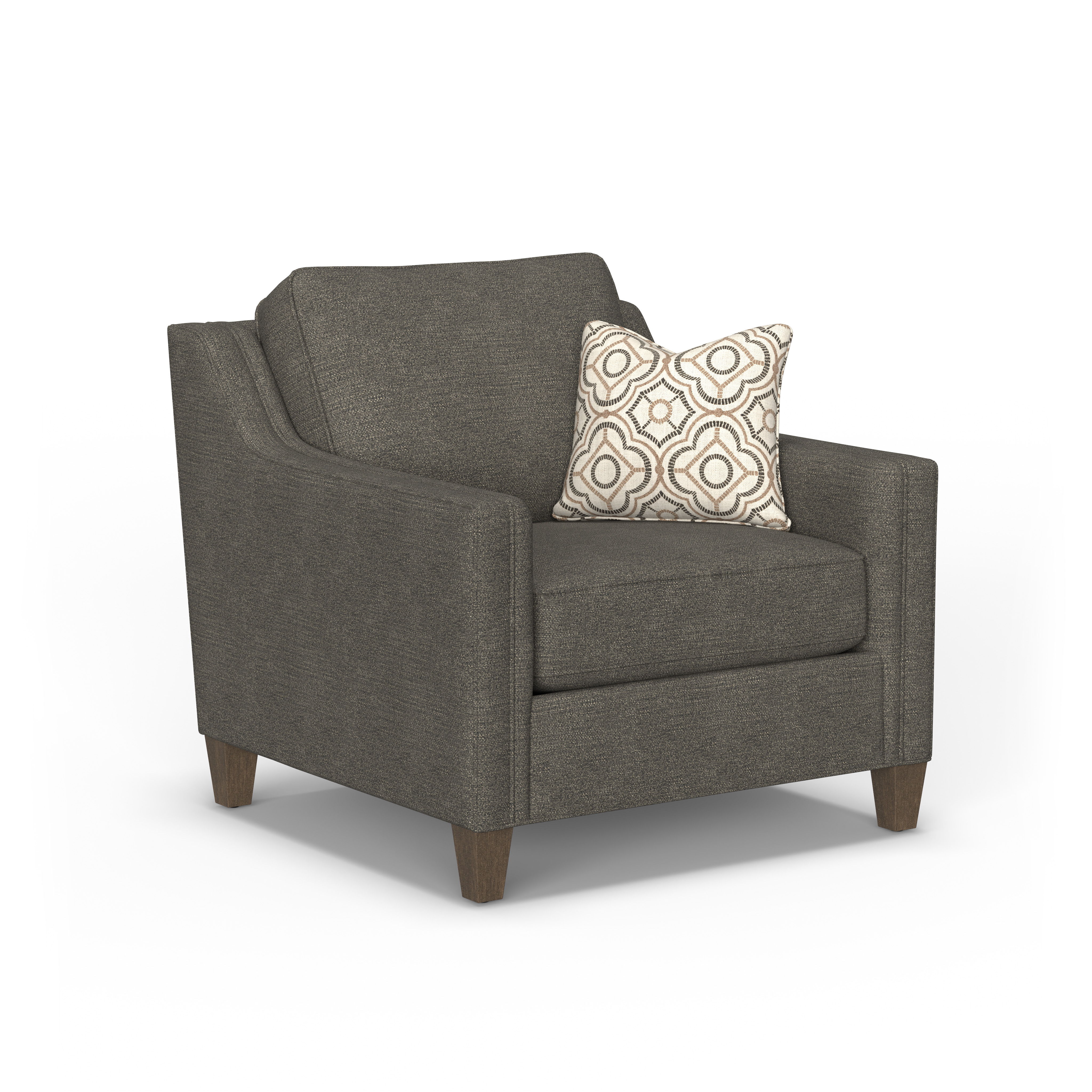 Finley - Fabric Chair, light brown, view 2