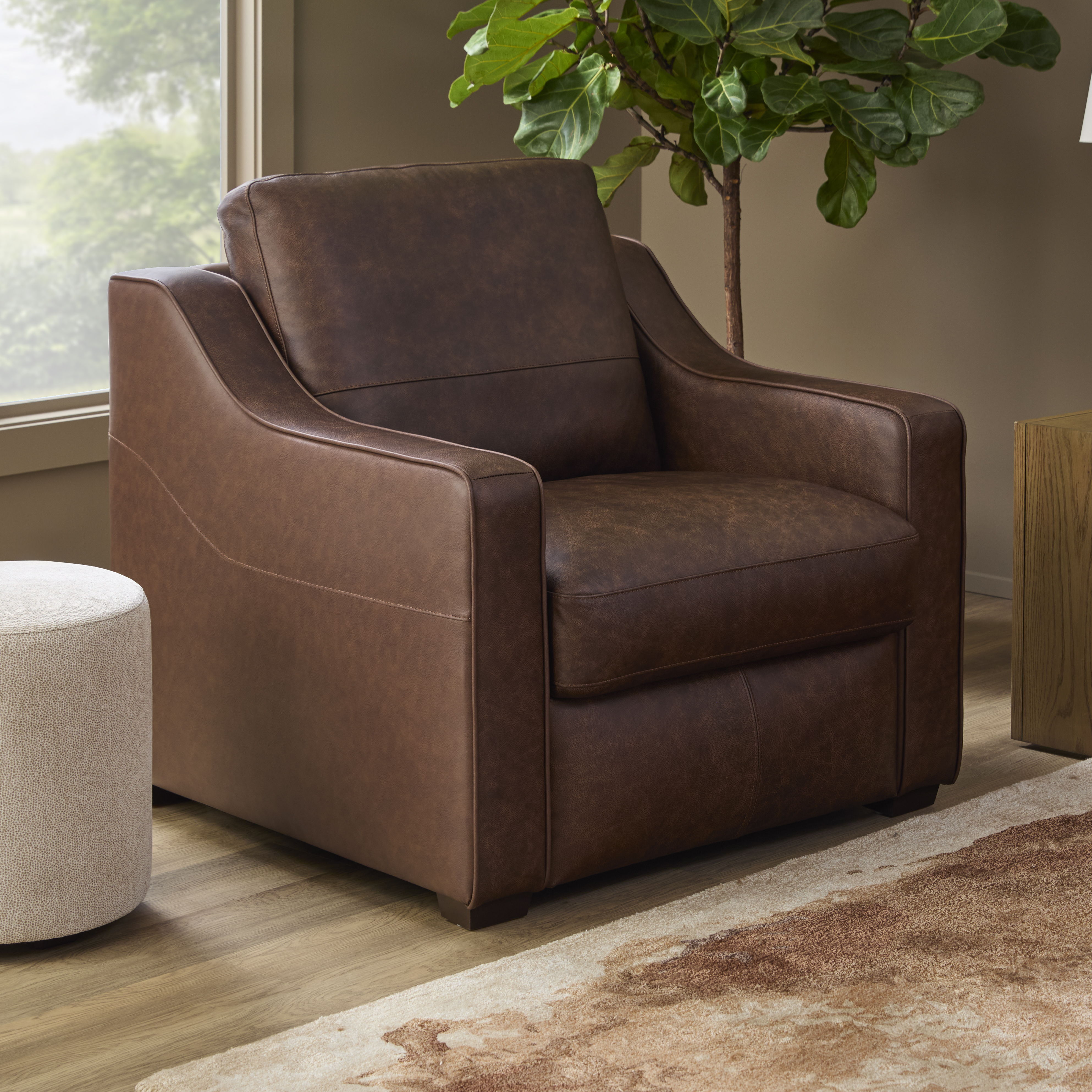 Hudson - Chair - Dark Brown, dark brown, view 5