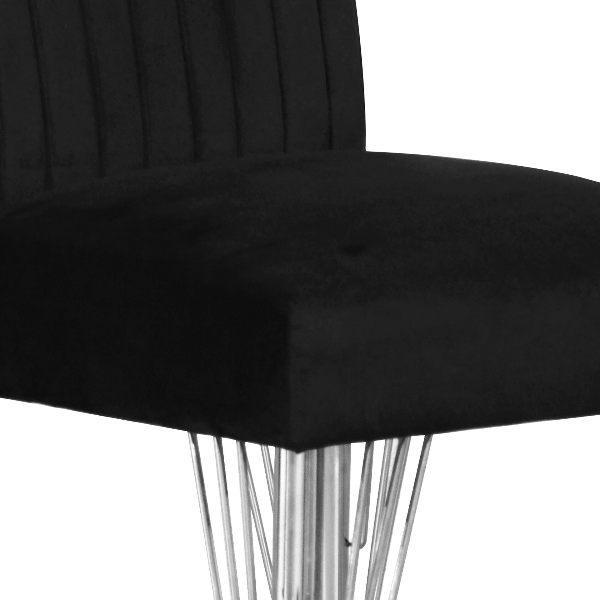 Ava - Dining Chair (Set of 2) - Black, black, view 5
