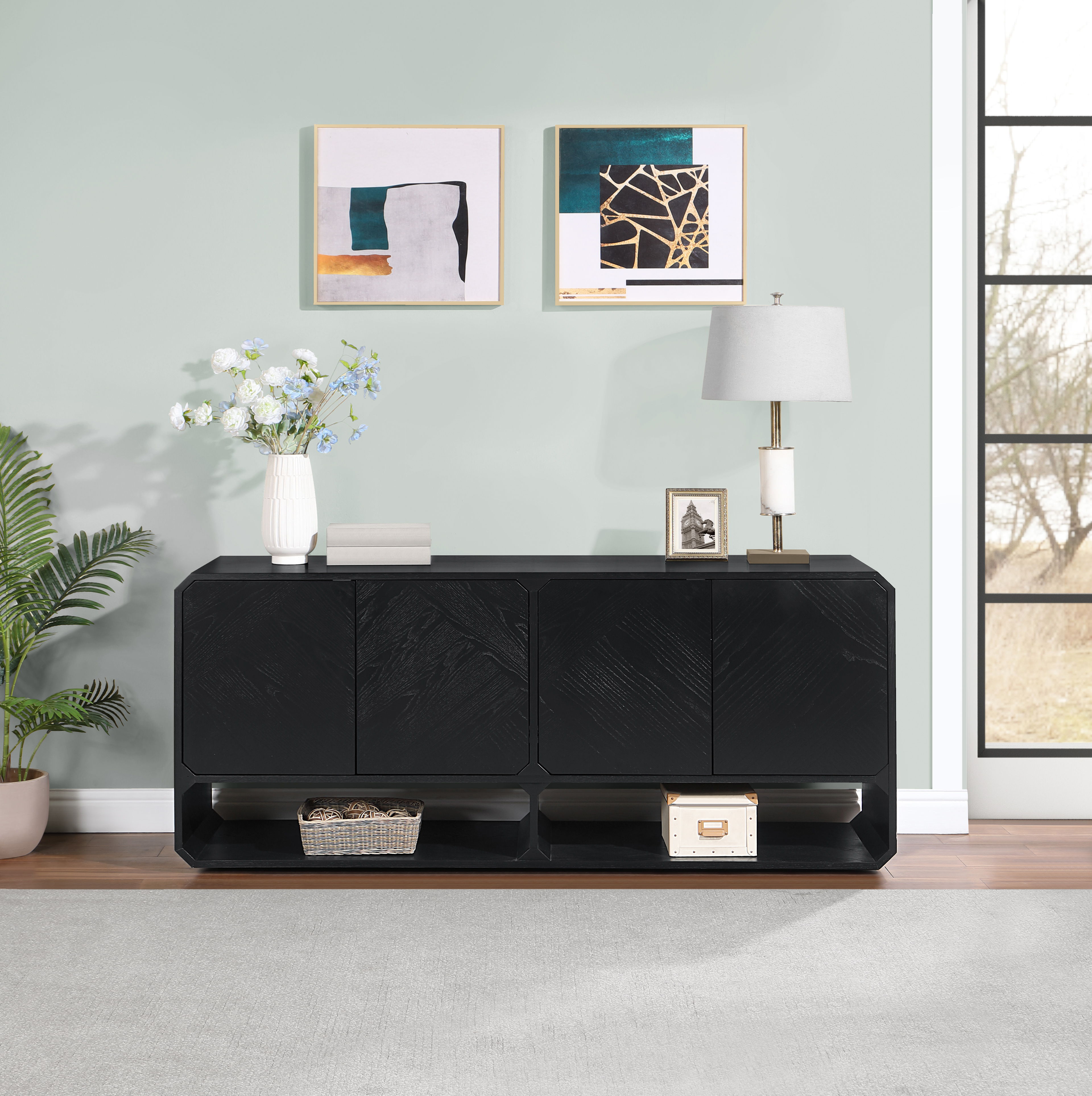Parker - Sideboard / Buffet - Black