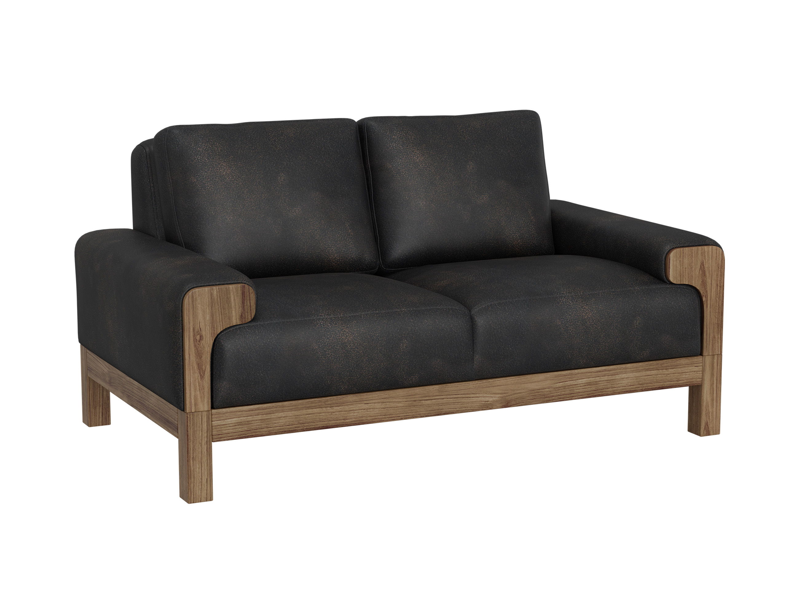 International Furniture Direct Sedona - Loveseat - Licorice