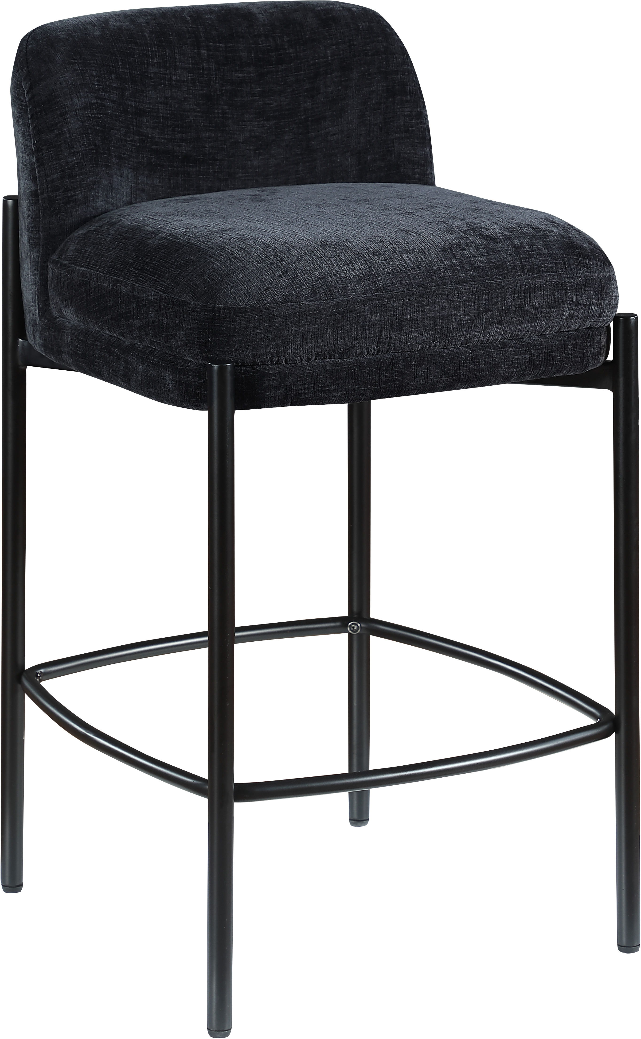 Burton - Stool (Set of 2) - Black