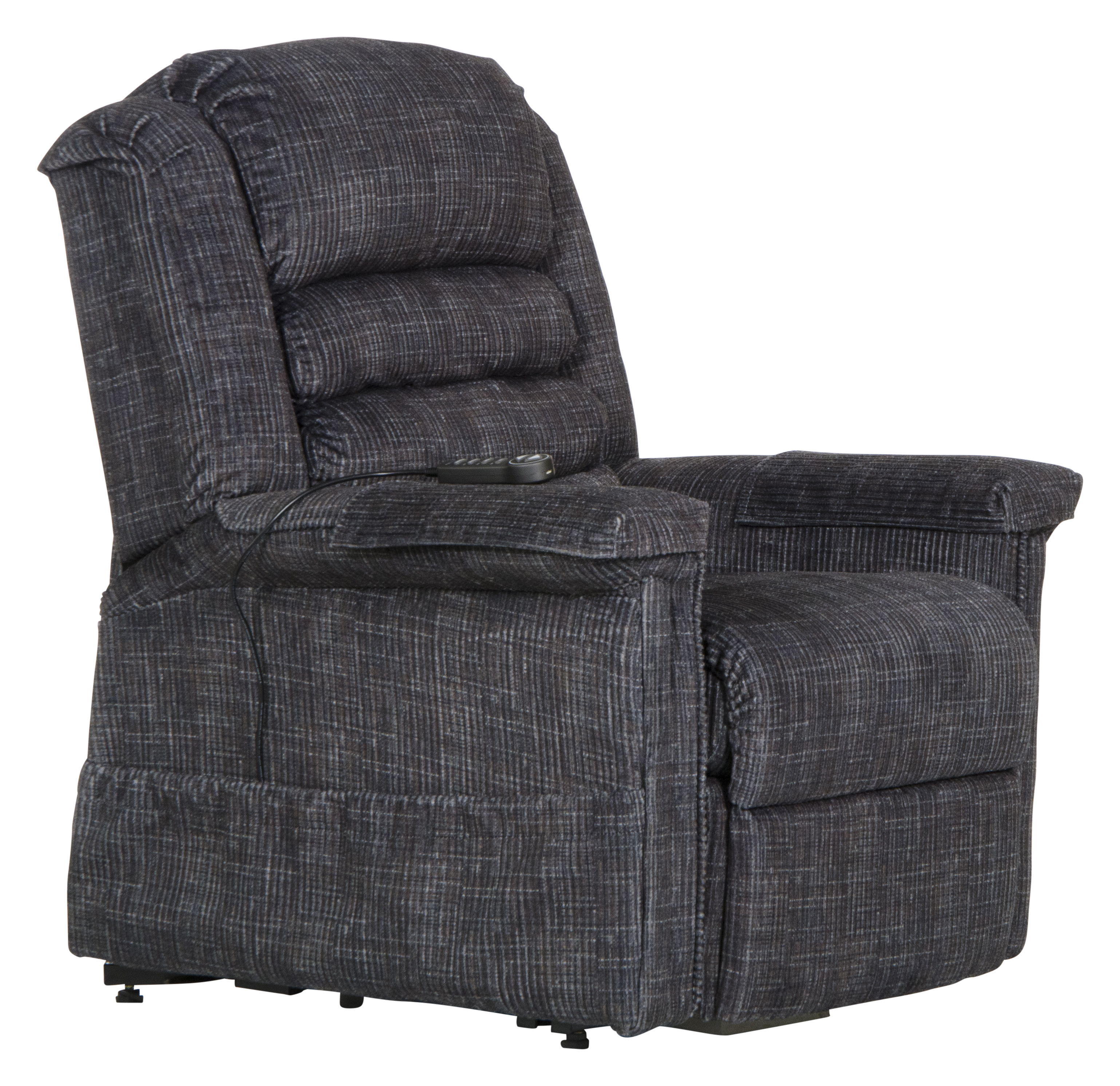 Soother - Power Lift Recliner - Smoke