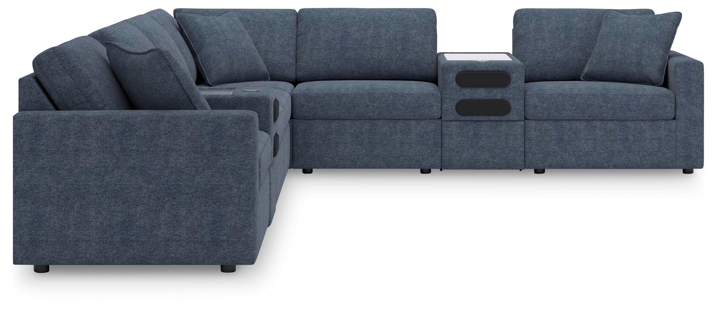 Ashley Furniture Modmax - 8-Piece Sectional With 2 Audio System Consoles - Ink - Image 3