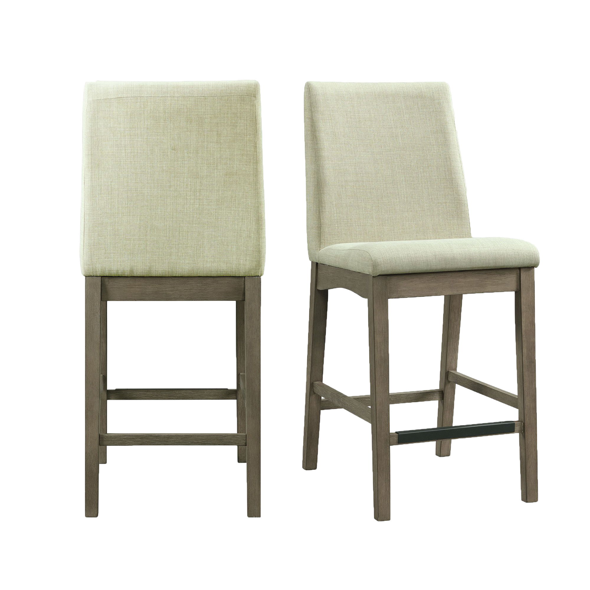 Dapper - Counter Side Chair (Set of 2) - Gray Finish