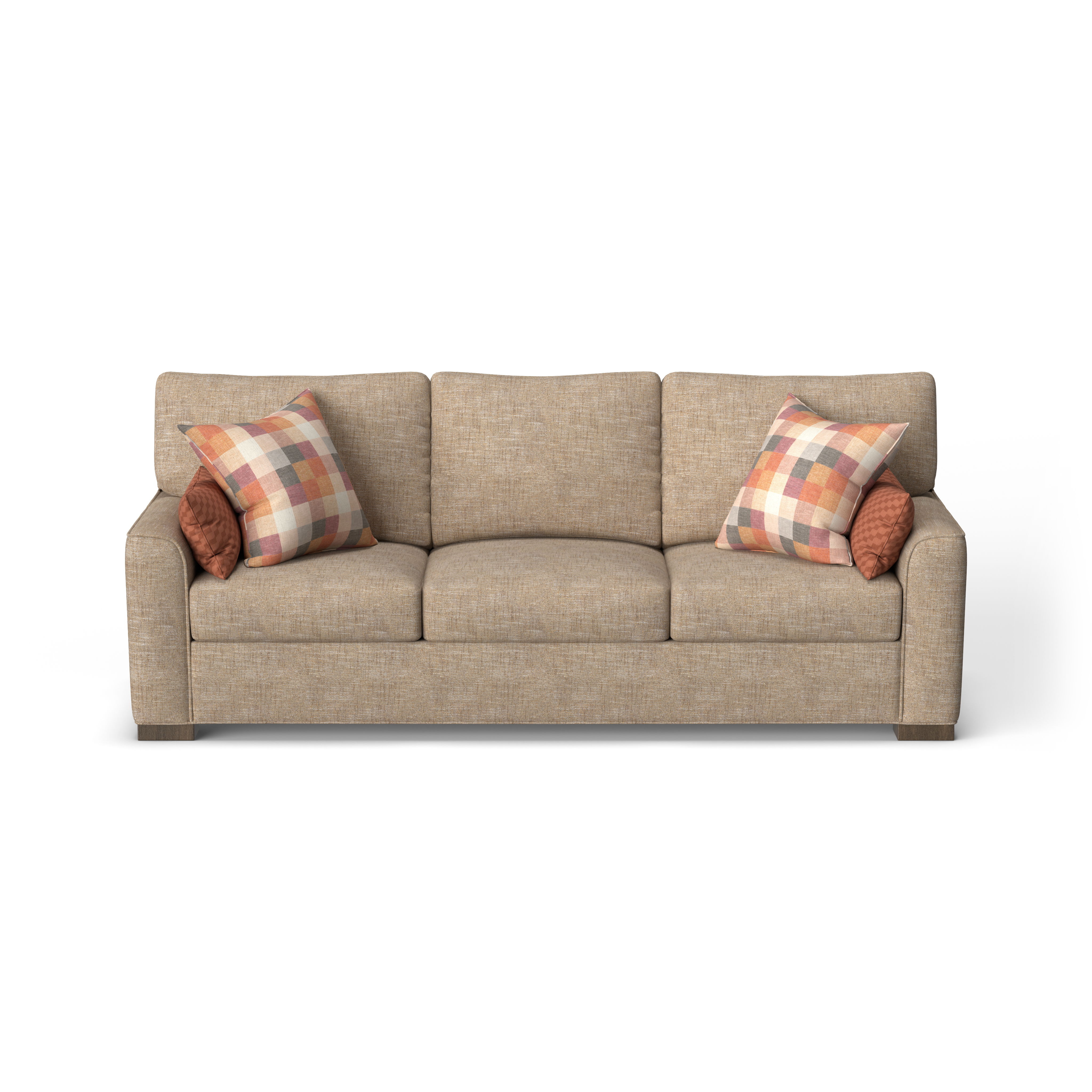 Jasper - Fabric Stationary Sofa, beige, view 4