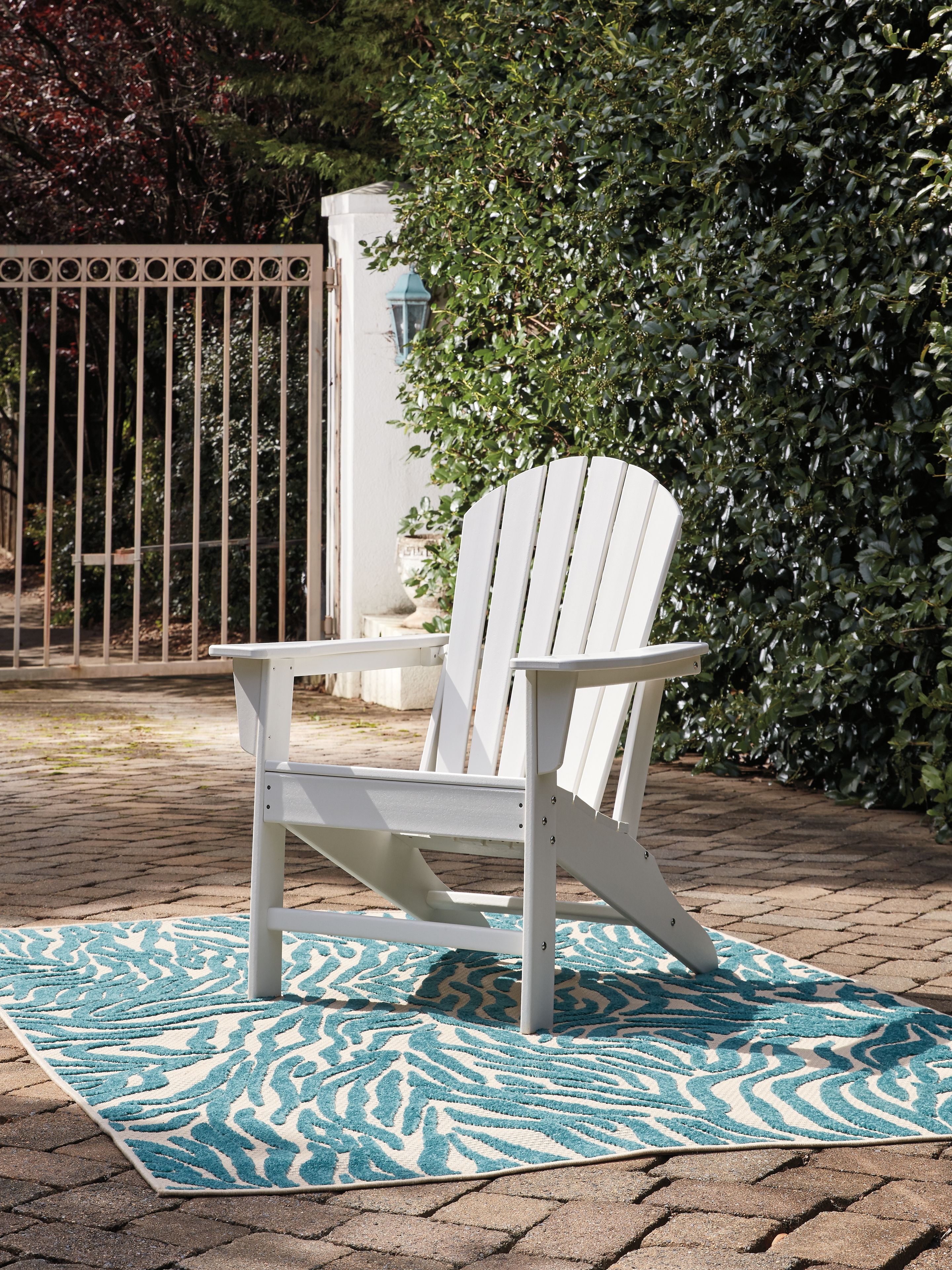 Ashley Furniture Sundown Treasure - Adirondack Chair - White - Image 9