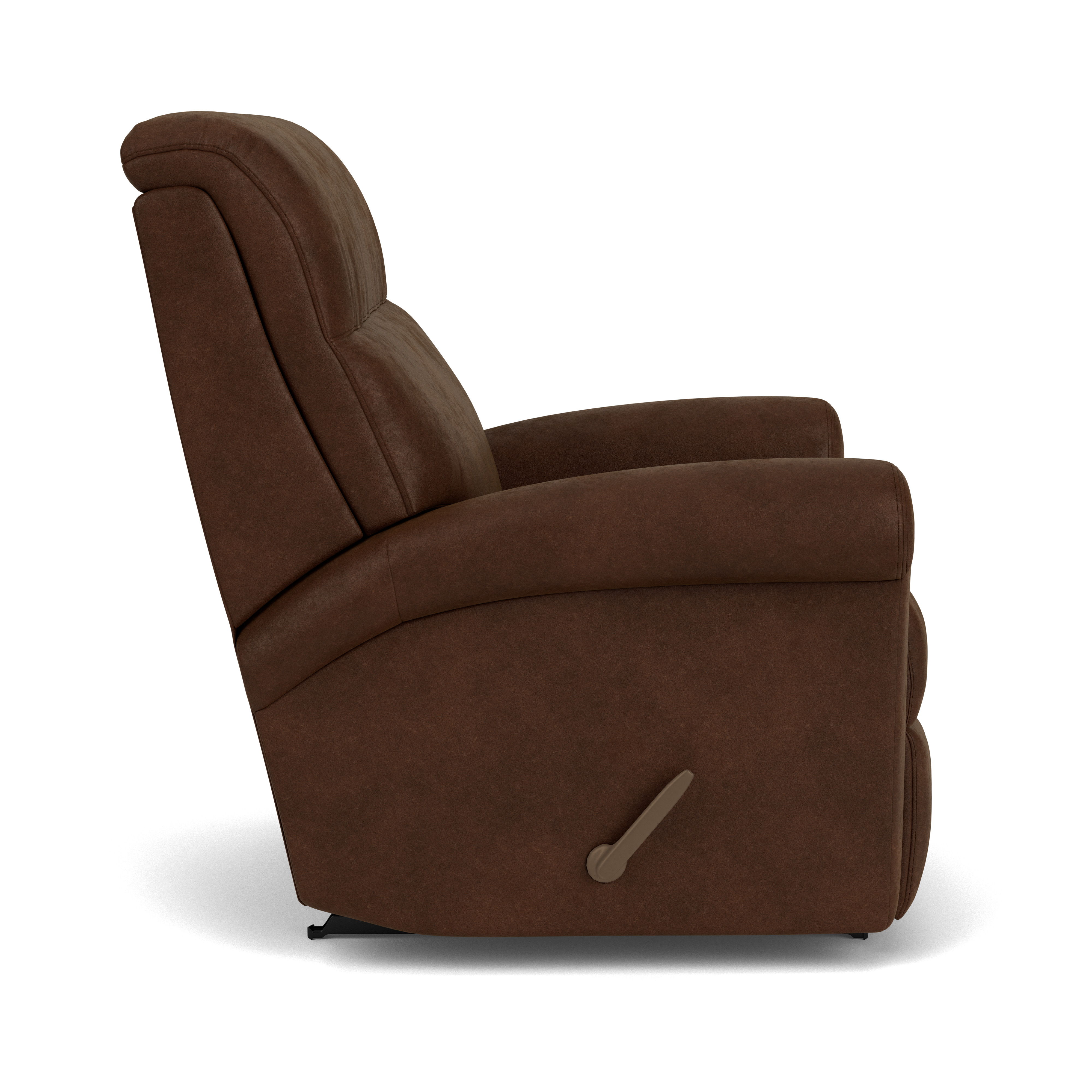 Davis - Transitional Fabric Recliner, gray, view 5