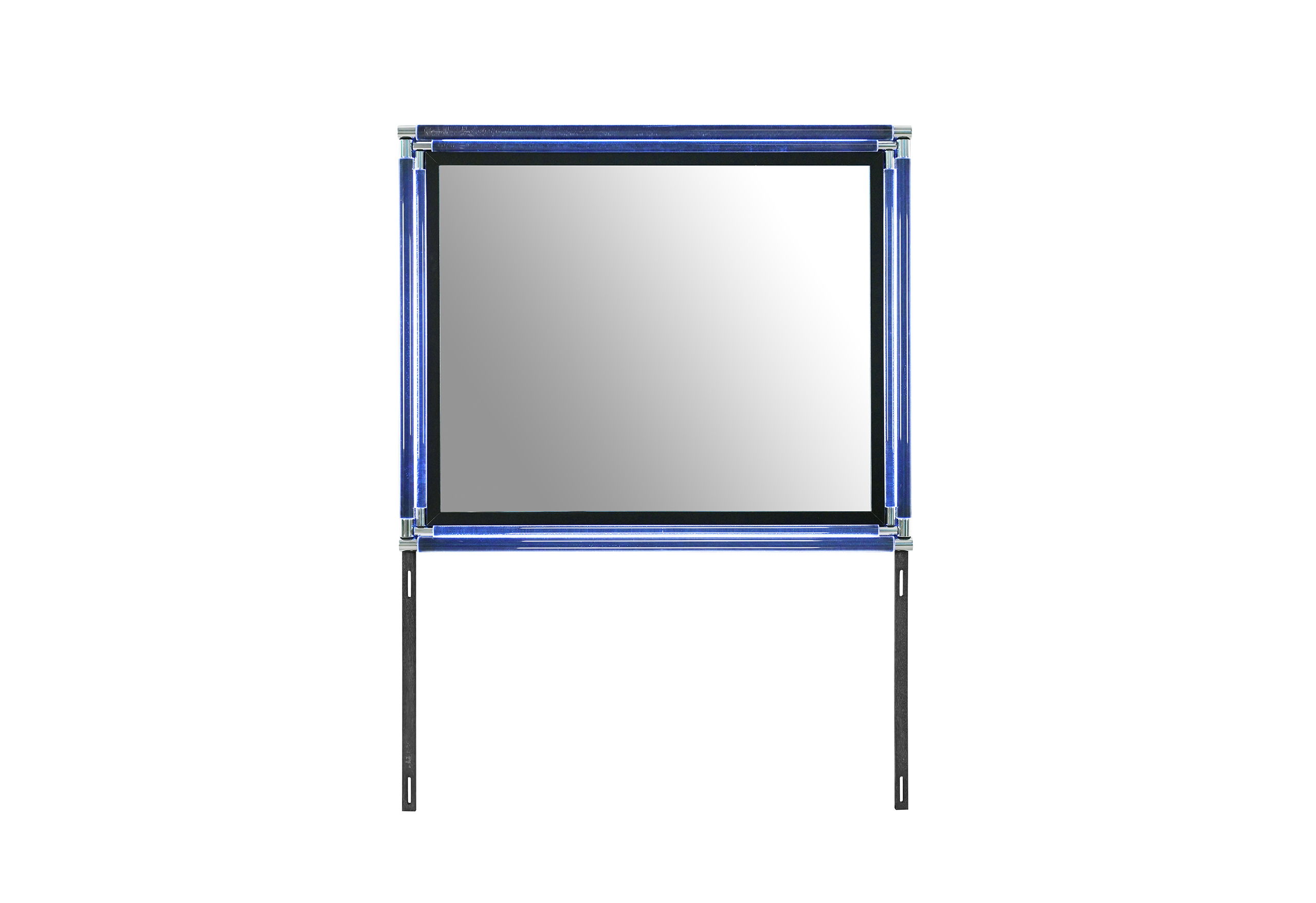 Lando - Mirror With LED - Black