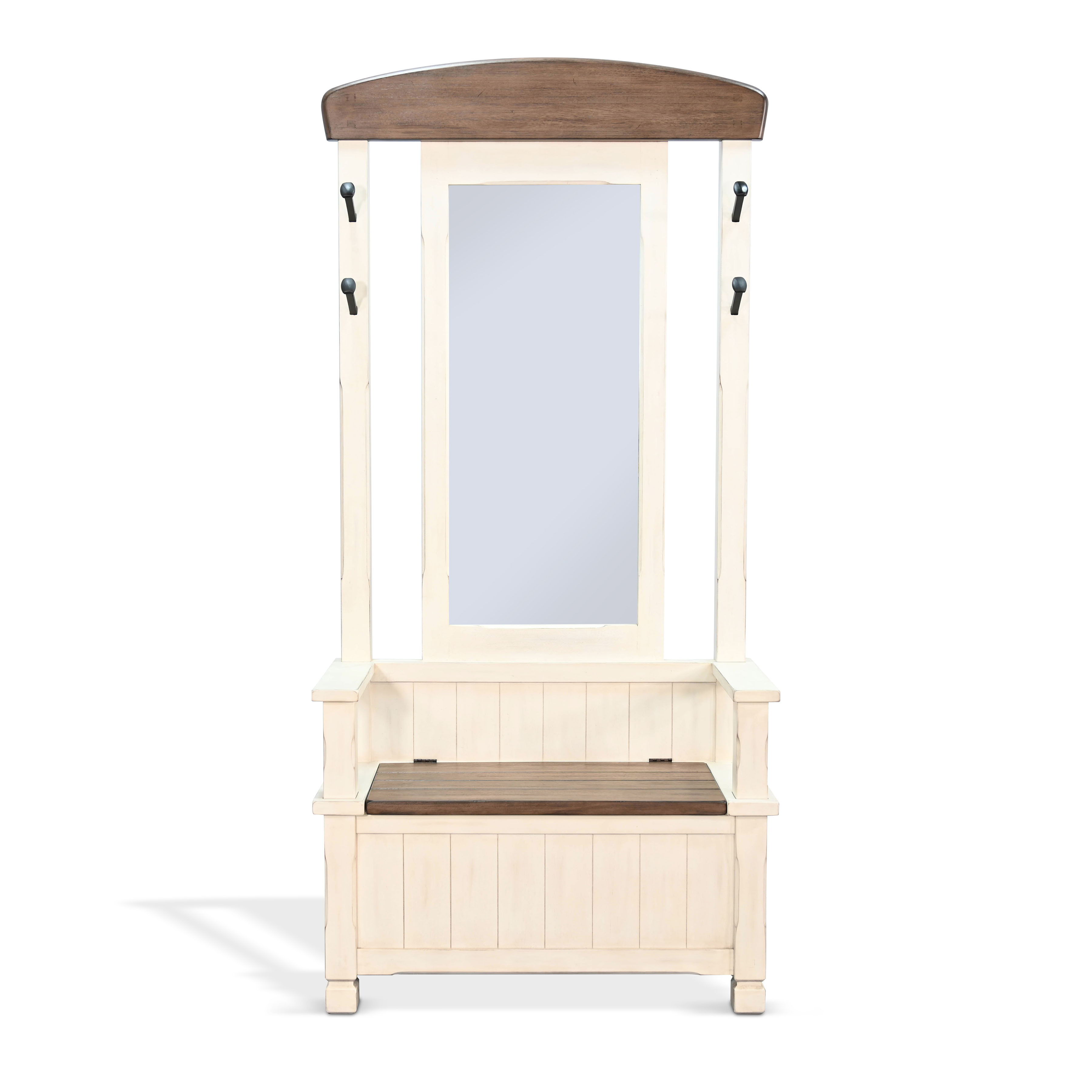 2537Mb - Hall Tree - Buckskin / Marble White Image