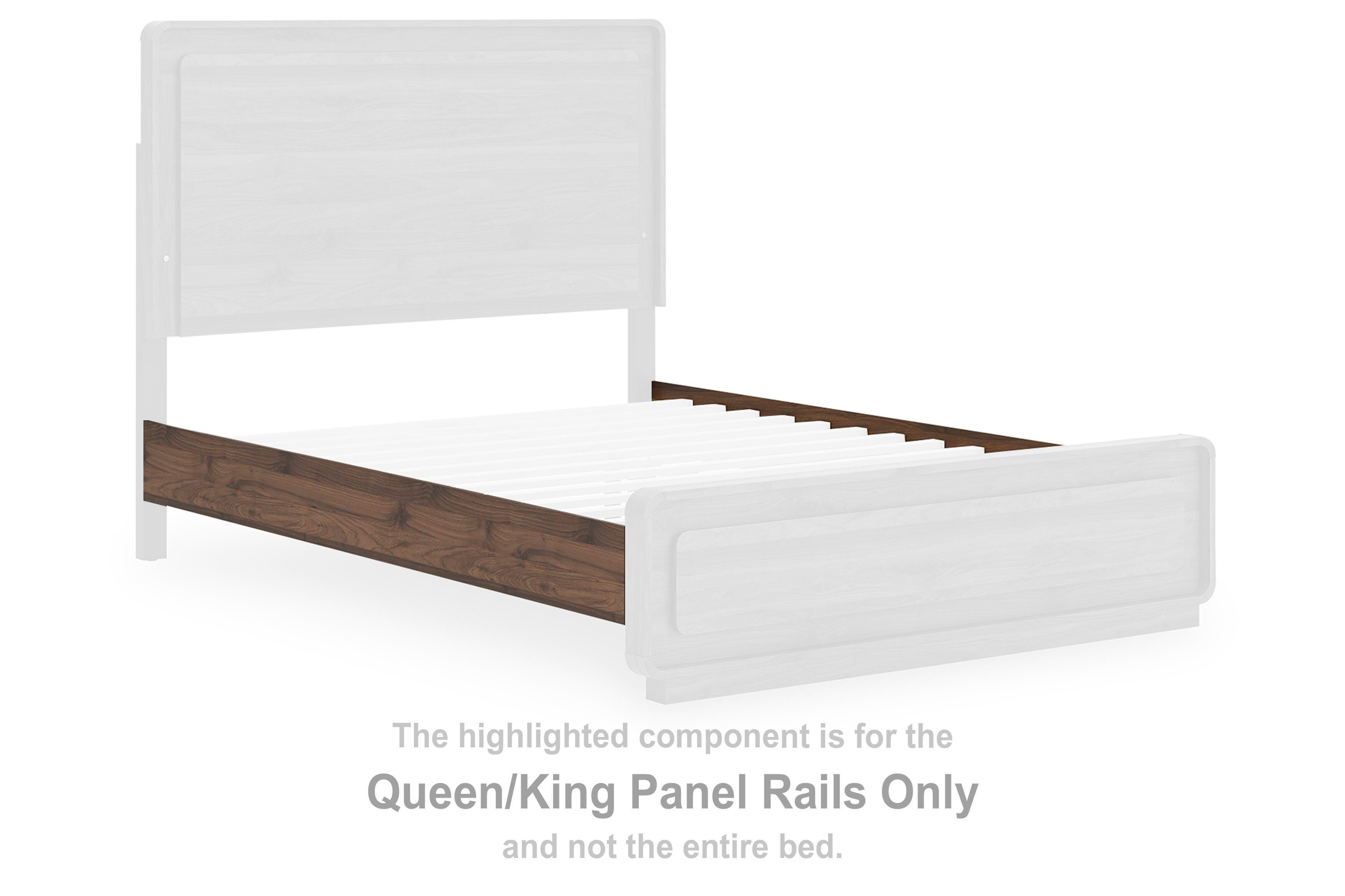 Fortlorn – Queen/King Panel Rails – Walnut Brown