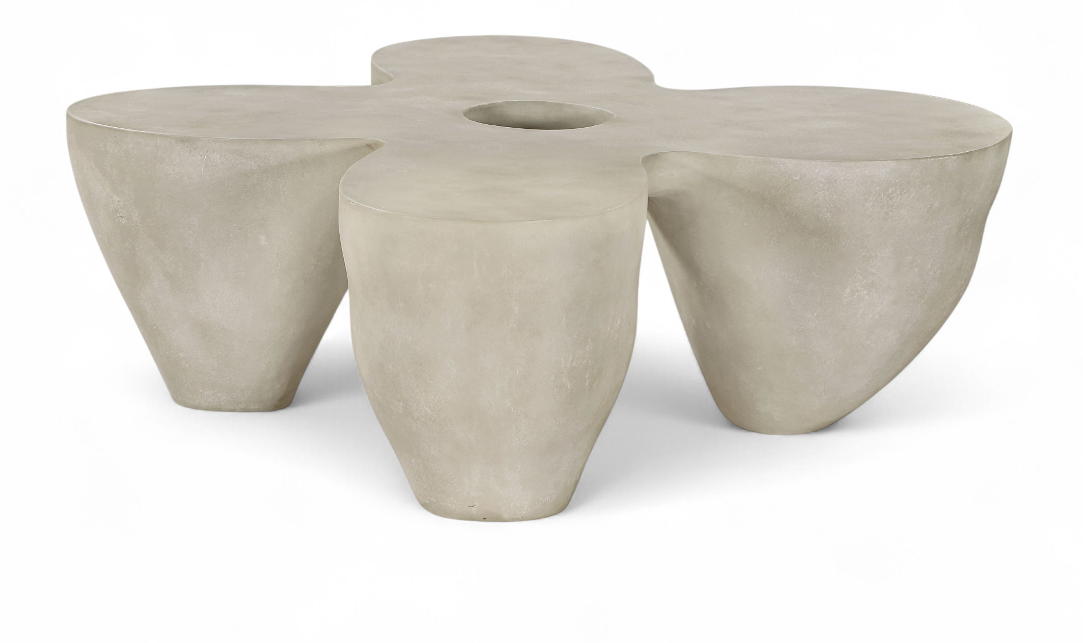 Fiore - Concrete Coffee Table - Beige