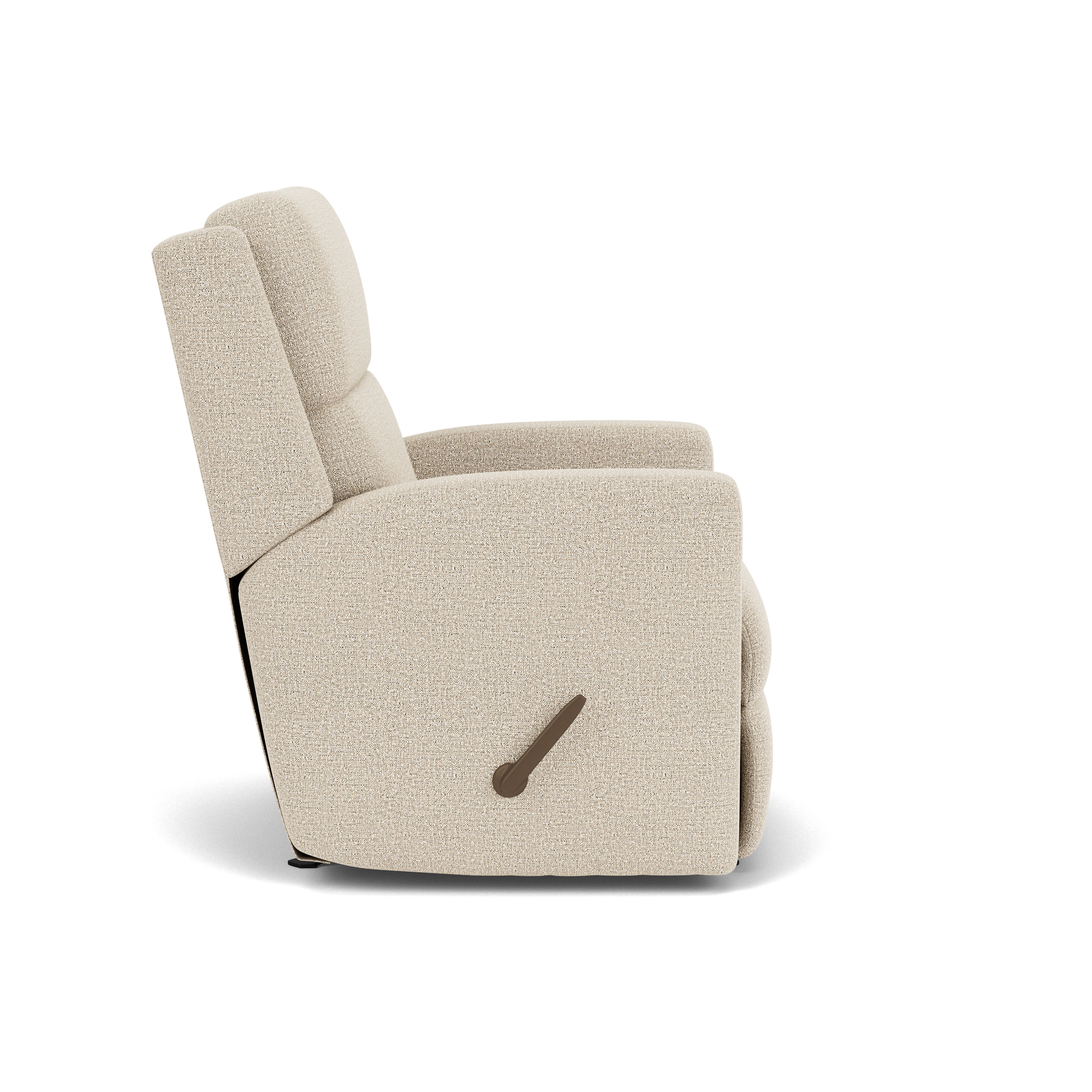 Chip - Transitional Fabric Recliner, beige, view 6