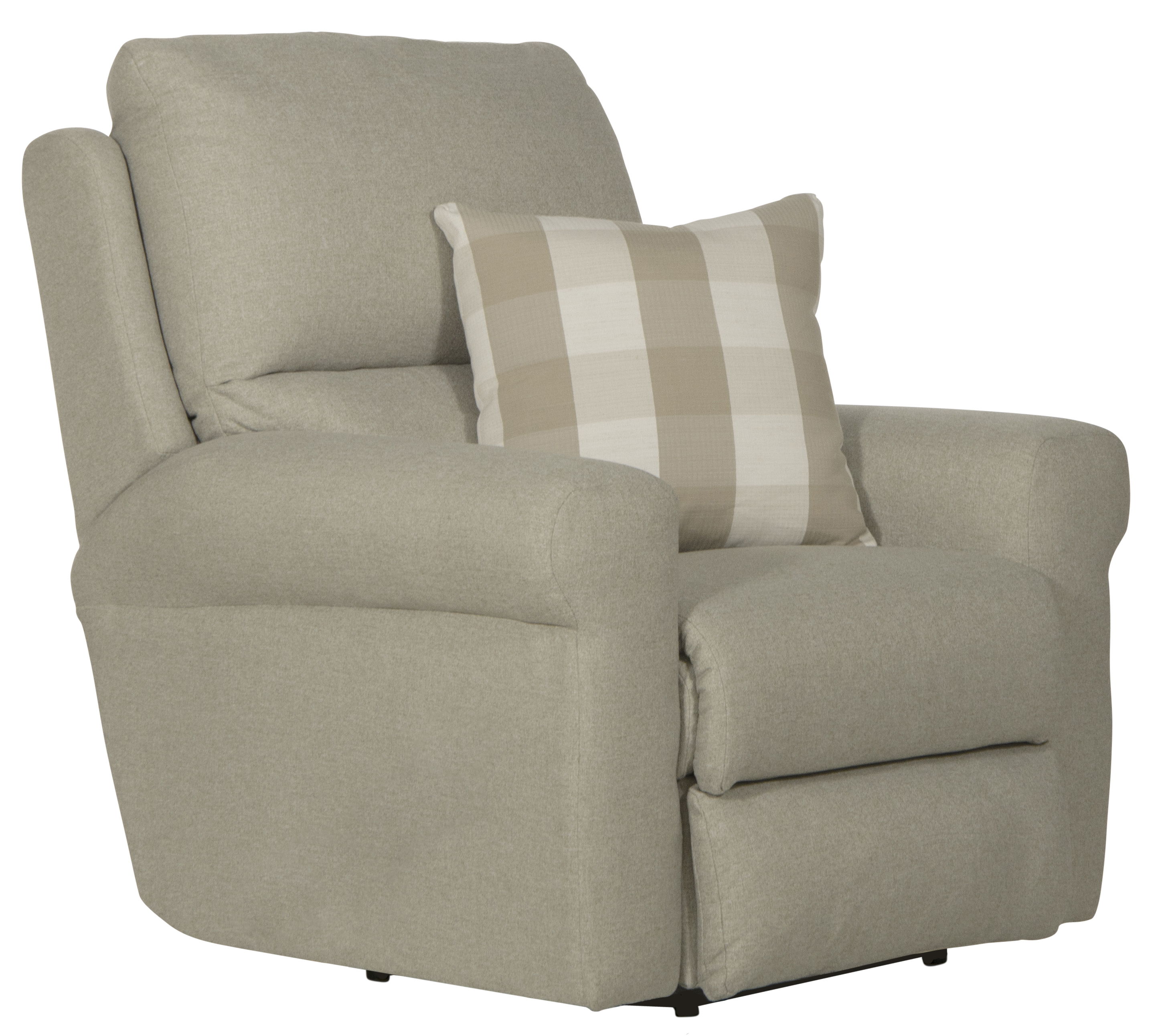 Westport - Power Lay Flat Recliner - Cement